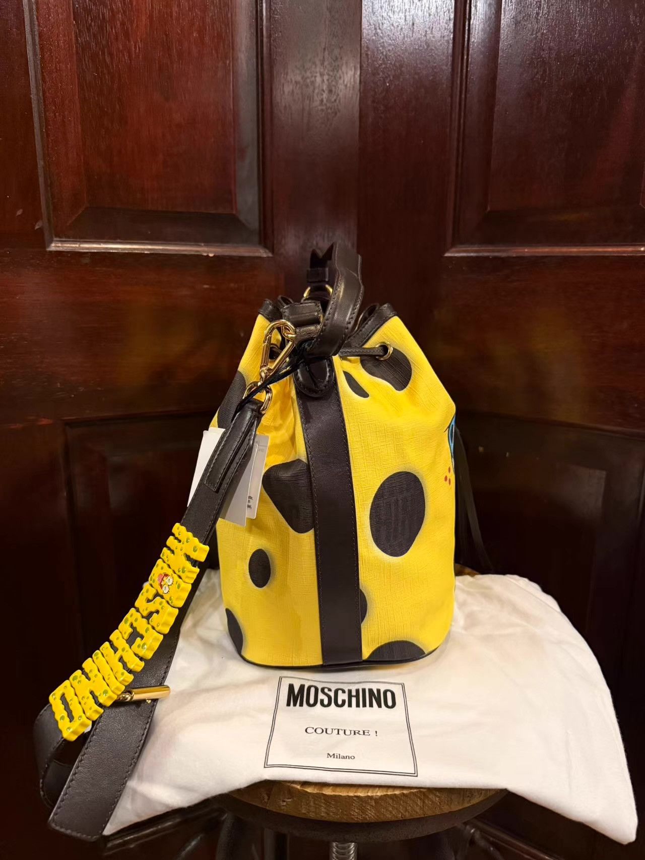 Moschino MOSCHINO 14FW SpongeBob bucket bag, Ｑ25 Size ONE SIZE - 2 Thumbnail