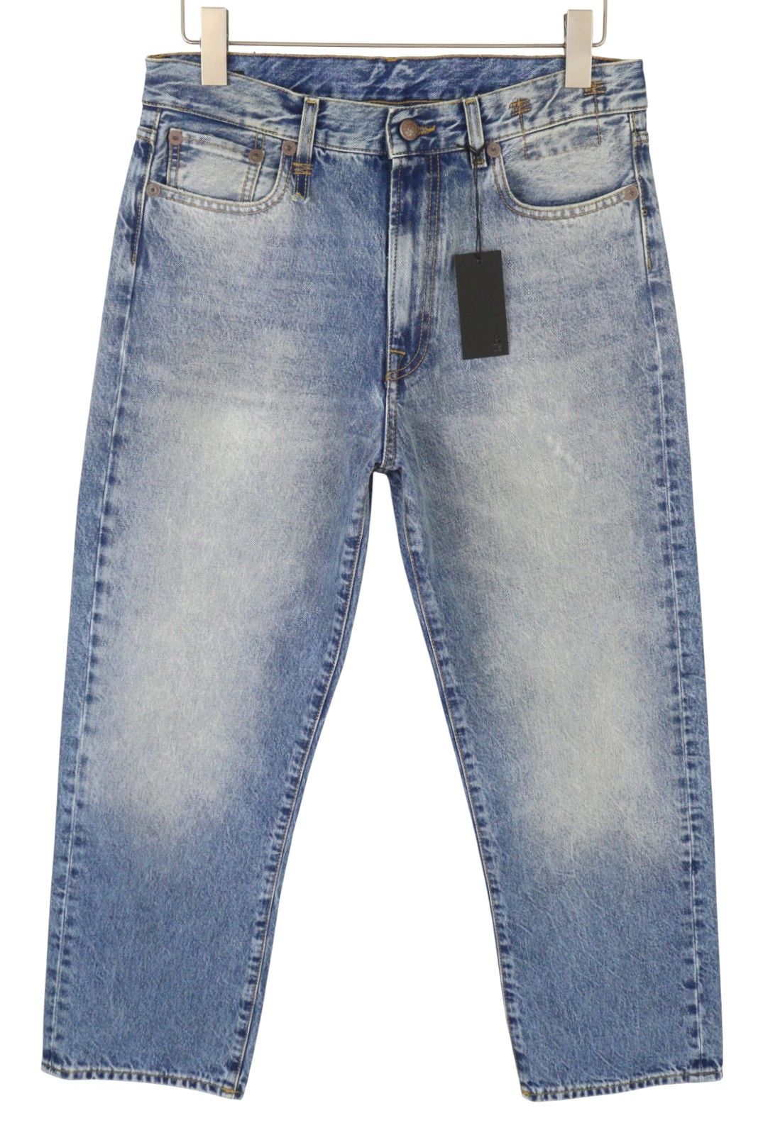 R13 BOYFRIEND 28 Jasper Faded Blue FW25 Jeans 87195 Size 28" / US 6 / IT 42 - 3 Thumbnail