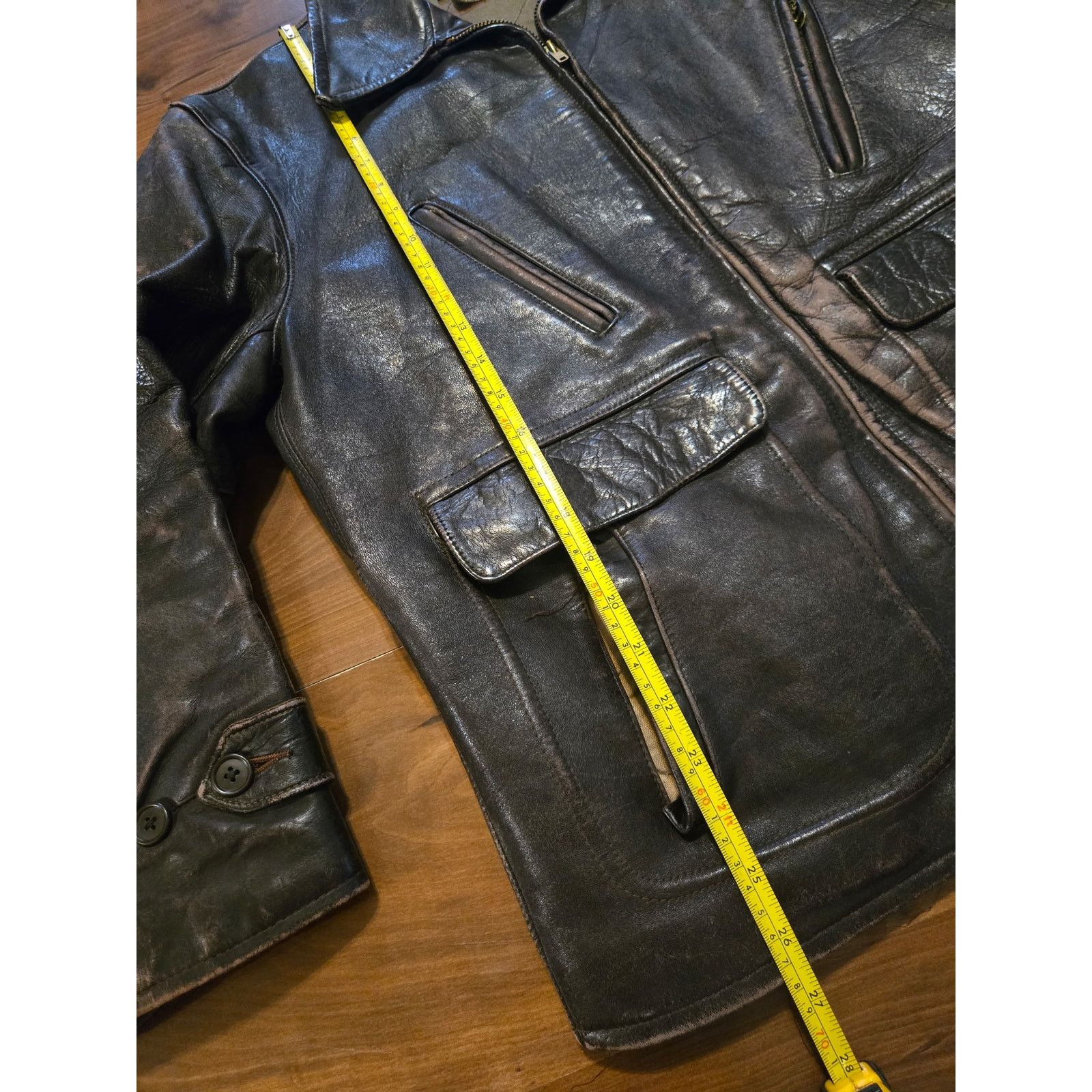 Vintage Vintage 1950s Sport-Chief Horsehide Leather Jacket Size US L / EU 52-54 / 3 - 12 Thumbnail