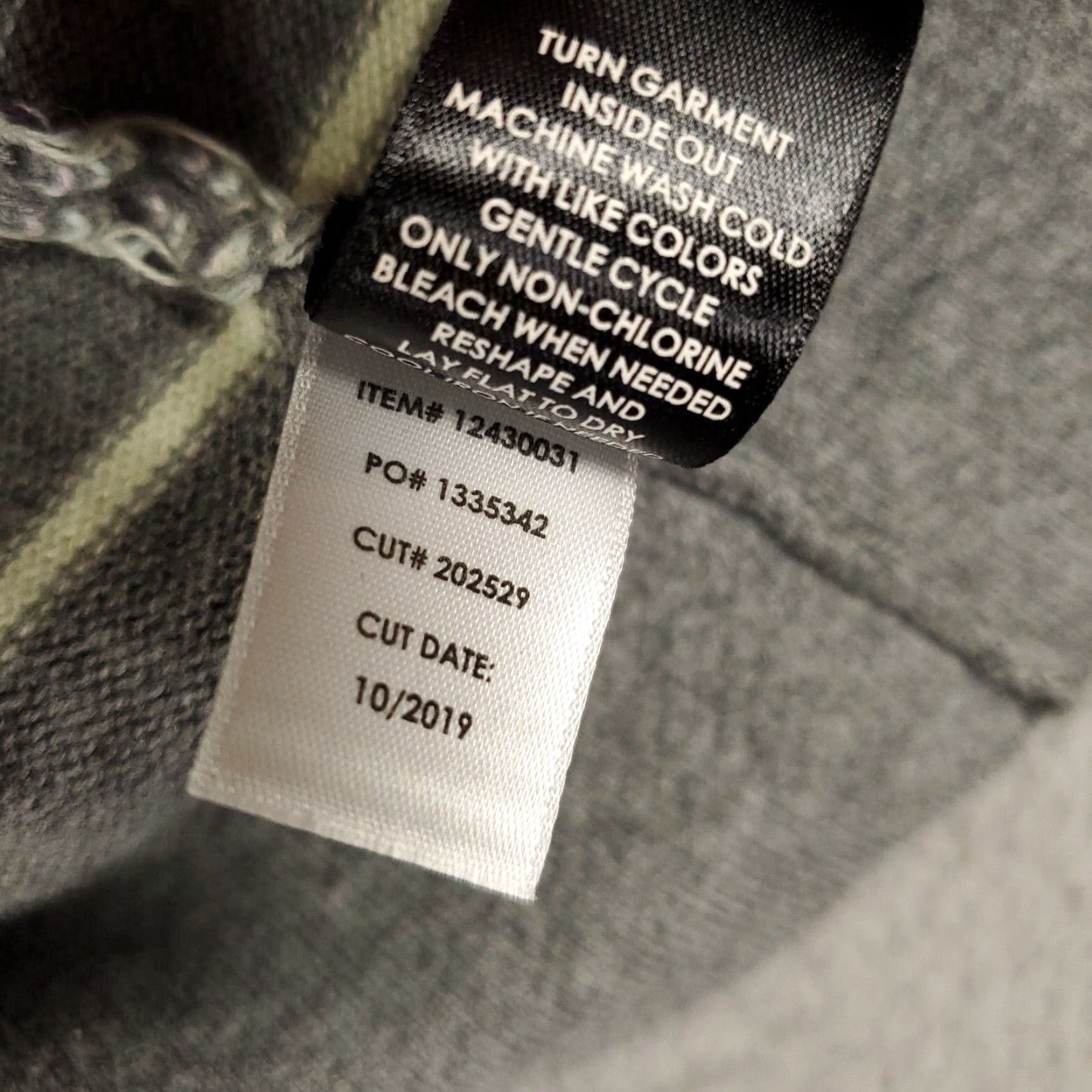 Torrid Torrid Cardigan Womens 2X Gray White Black Stripes Button Up Tunic Long Size XXL / US 16-18 / IT 52-54 - 7 Thumbnail