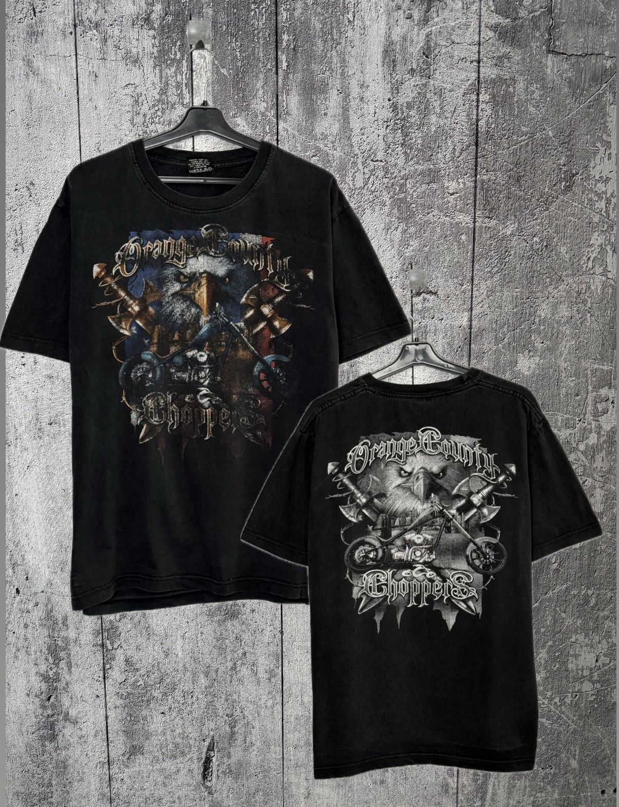 West Coast Choppers Orange County Choppers Eagle Motorcycle Graphic Biker Tee Size US L / EU 52-54 / 3 - 1 Thumbnail