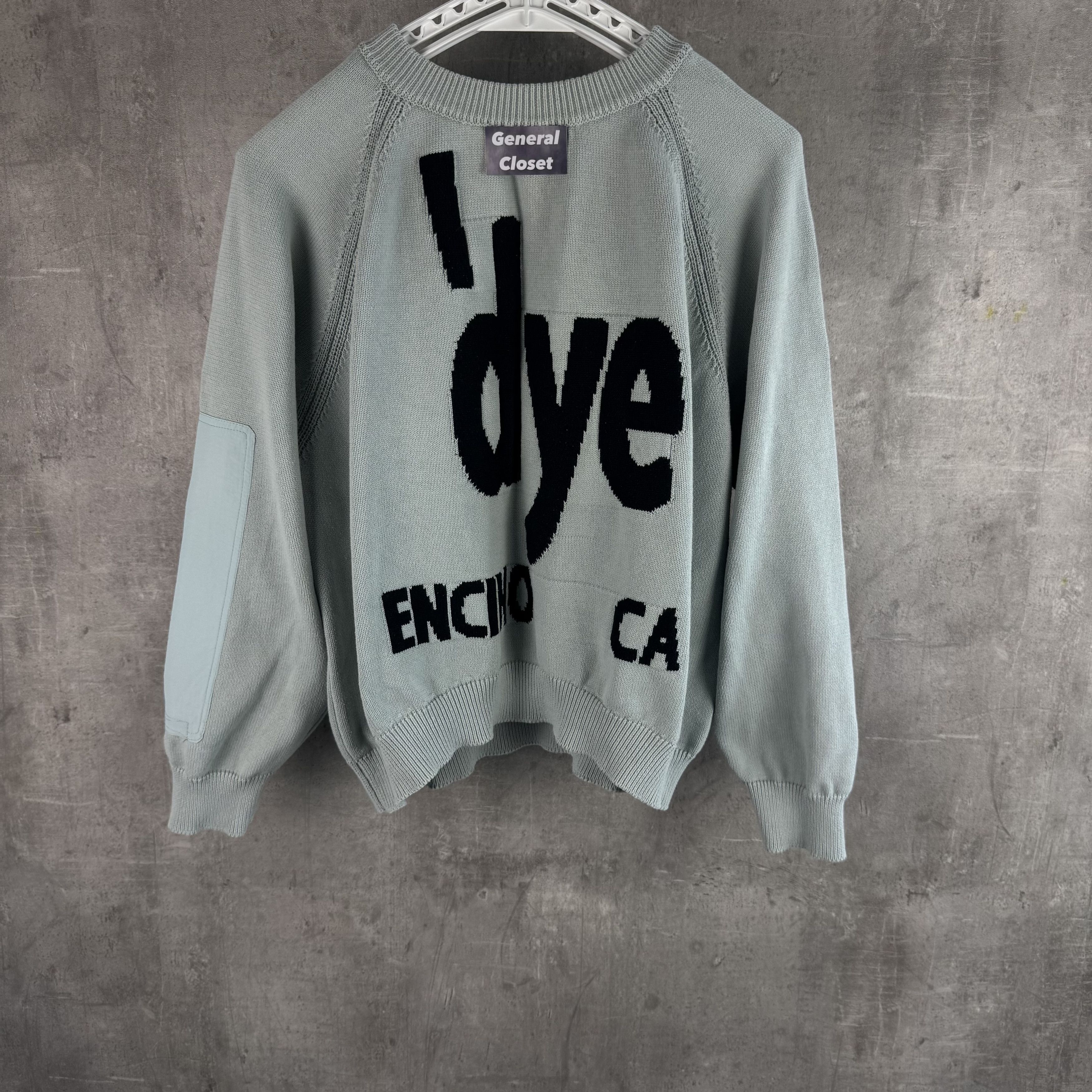 Kody Phillips 2144 MUSEUM AW20 Dye Intarsia Knit Sweatshirt Size Large Size US L / EU 52-54 / 3 - 7 Thumbnail
