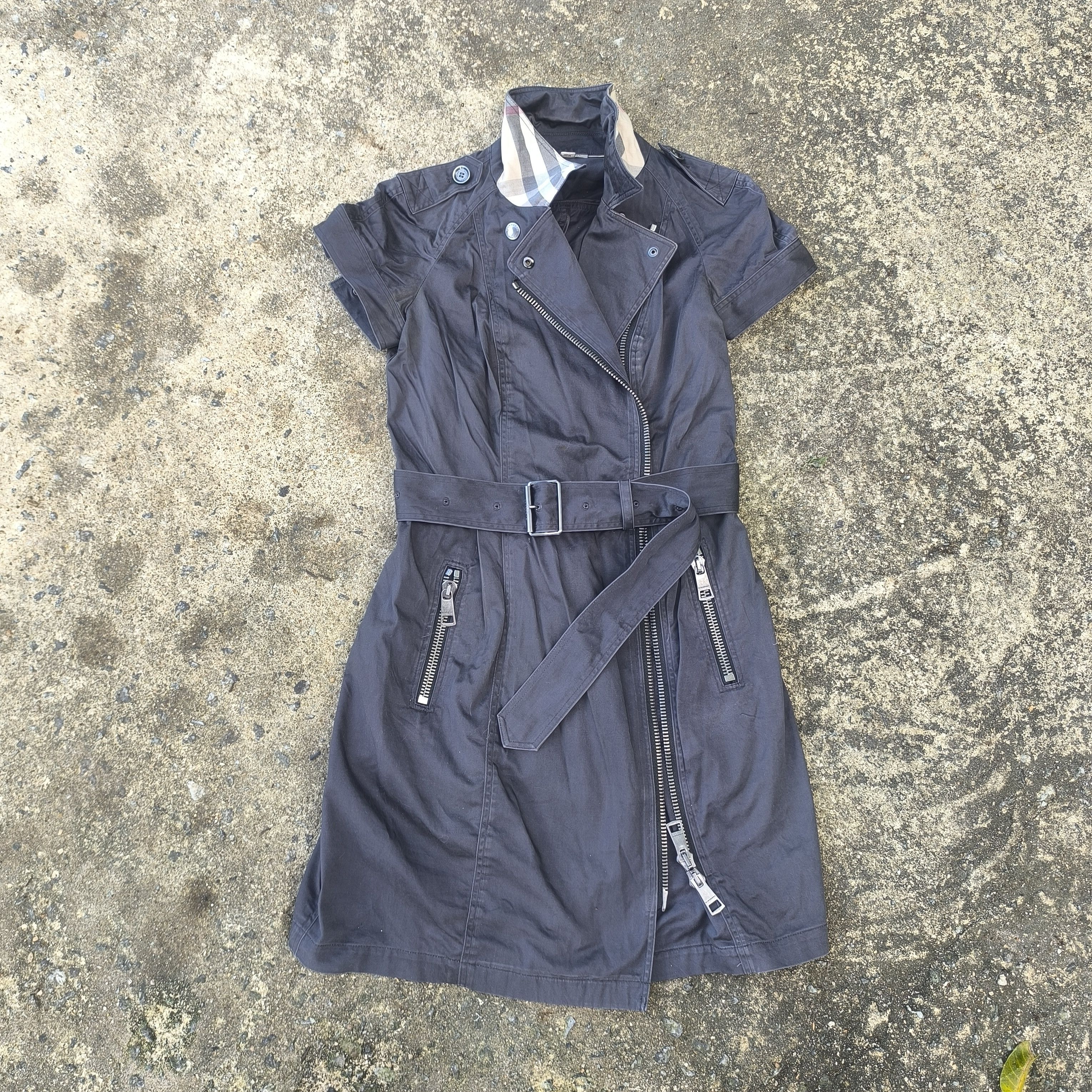 Burberry BURBERRY BRIT DOUBLE BREASTED DRESS Size S / US 4 / IT 40 - 2 Thumbnail