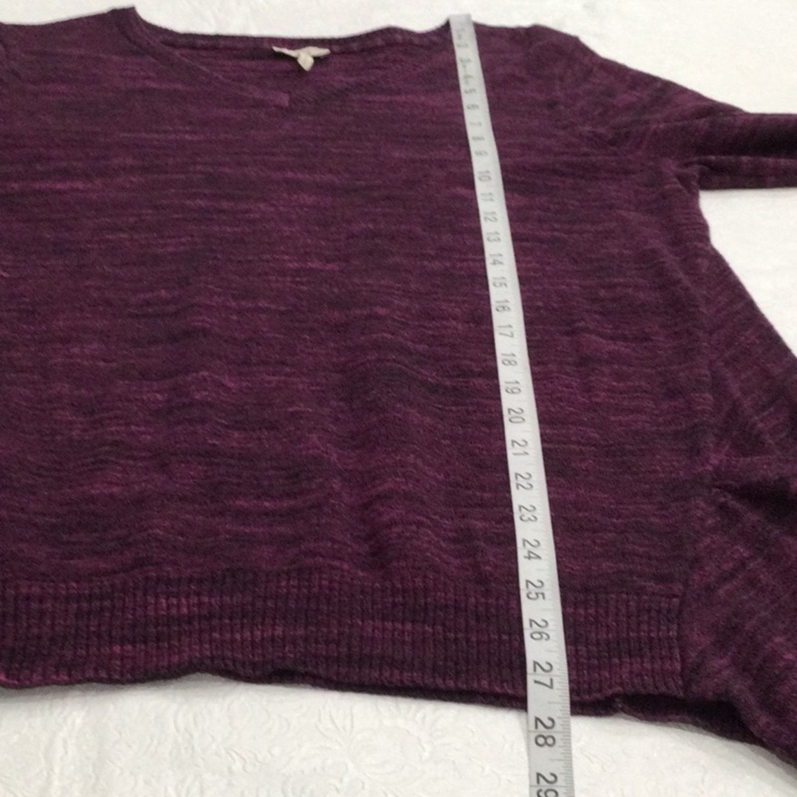 Other LOGO Lori Goldstein Purple Long Sleeve Pockets Sweater M Size M / US 6-8 / IT 42-44 - 15 Thumbnail