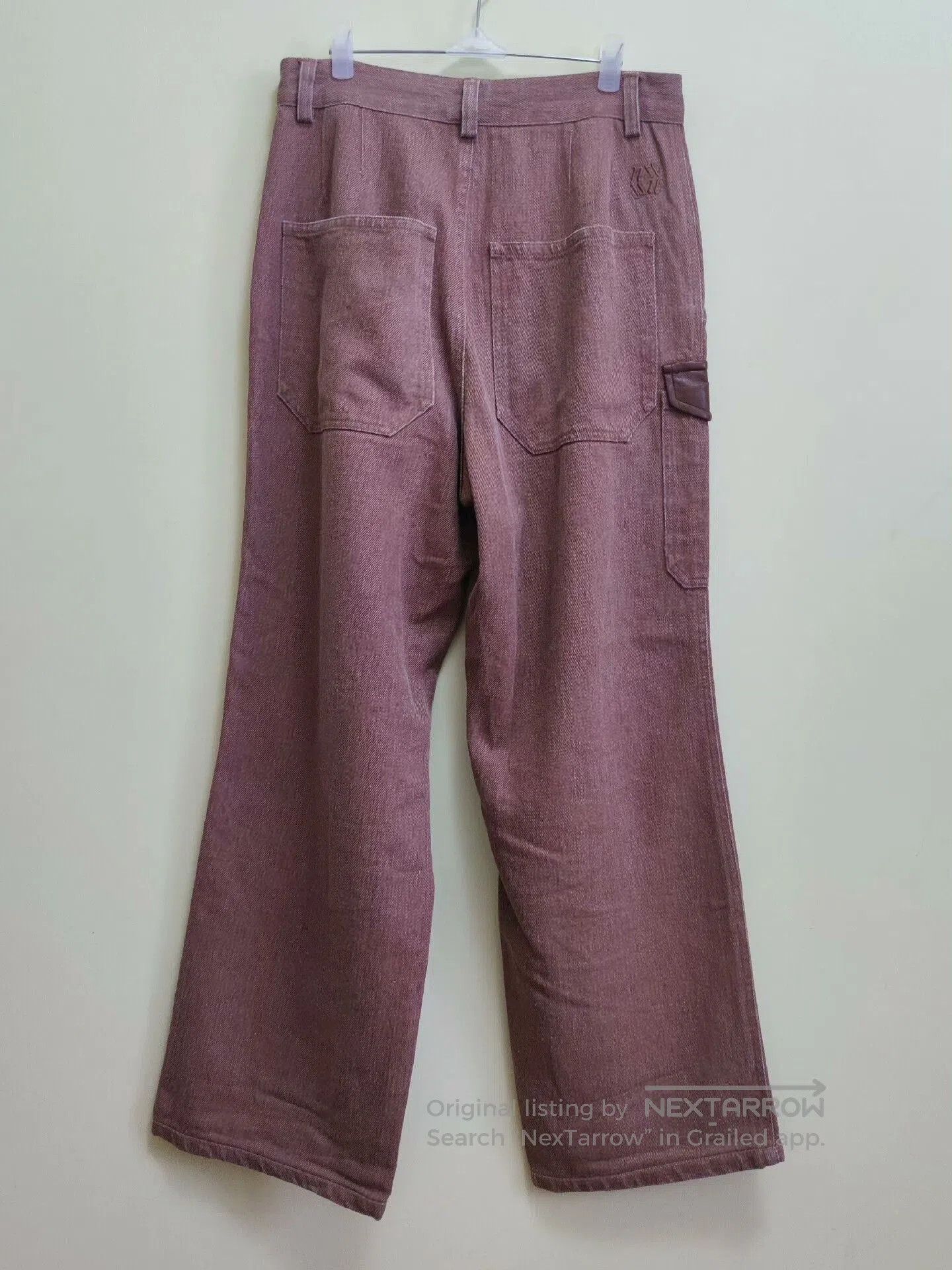 Nanushka Vintage Maple Red Linen Pants for Men. Size US 32 / EU 48 - 2 Thumbnail