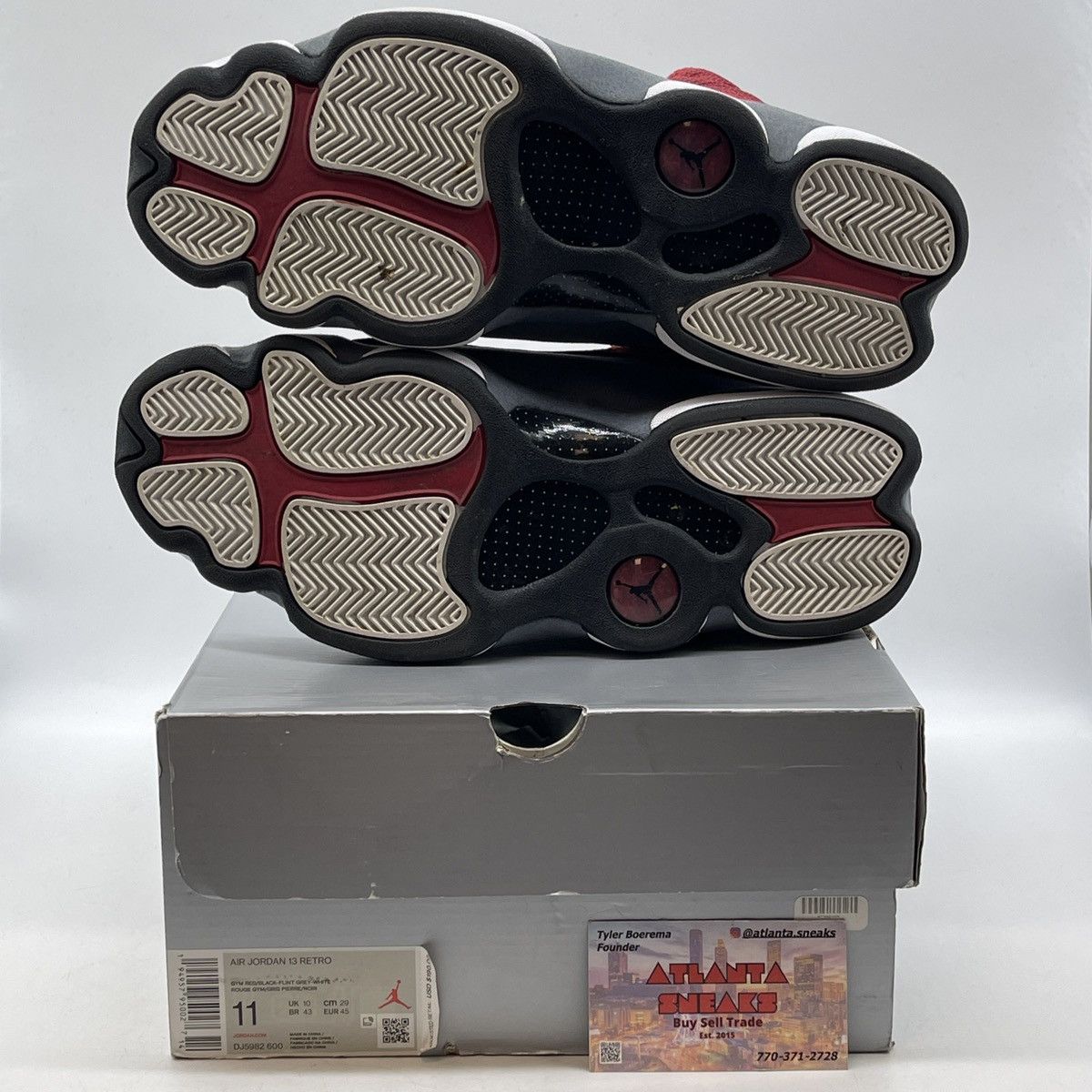 Jordan Brand Air Jordan 13 red flint Size US 11 / EU 44 - 7 Thumbnail