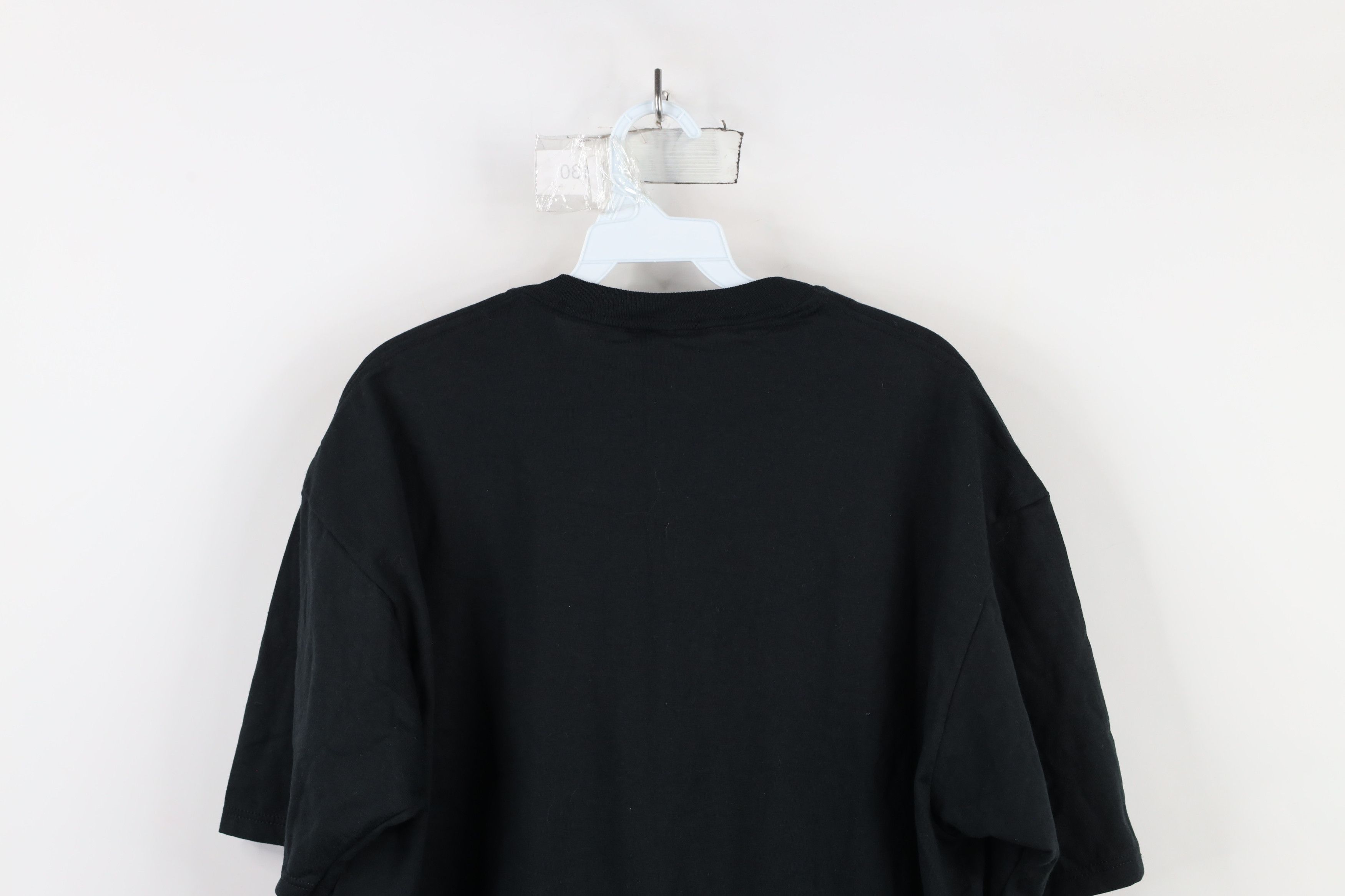 Vintage Vintage 90s Streetwear Blank Heavyweight T-Shirt Black USA Size US XL / EU 56 / 4 - 8 Thumbnail