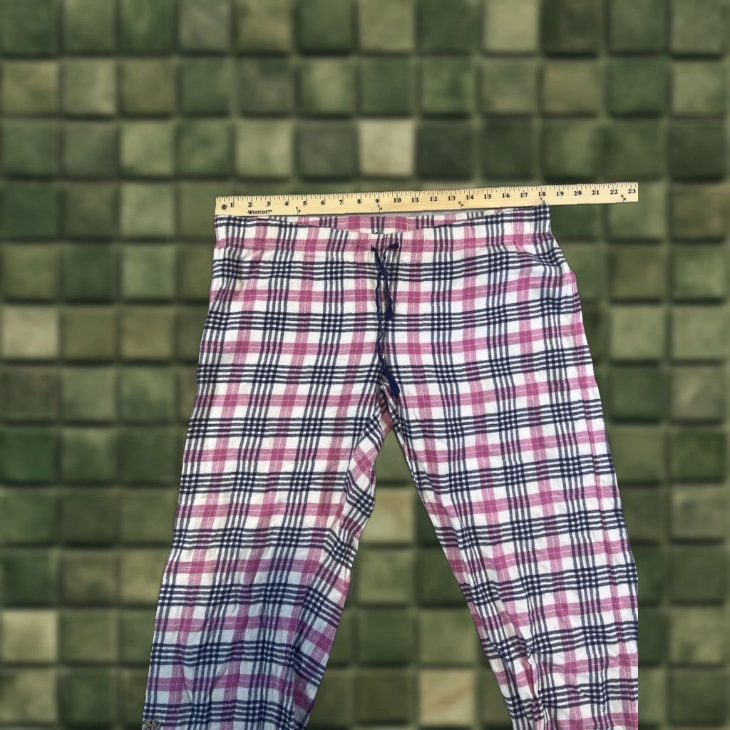 Tommy Hilfiger Tommy Hilfiger Women's Plaid Pink Pajama Pants Loungewear Medium Size 32" / US 10 / IT 46 - 1 Thumbnail