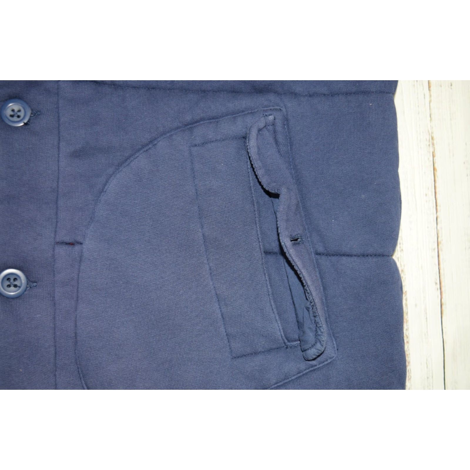Polo Ralph Lauren VINTAGE Polo Ralph Lauren Vest POLO RALPH LAUREN COTTON QUILTED NAVY BLUE W/ RED LINER POCKETED L L Mens Size US L / EU 52-54 / 3 - 5 Thumbnail