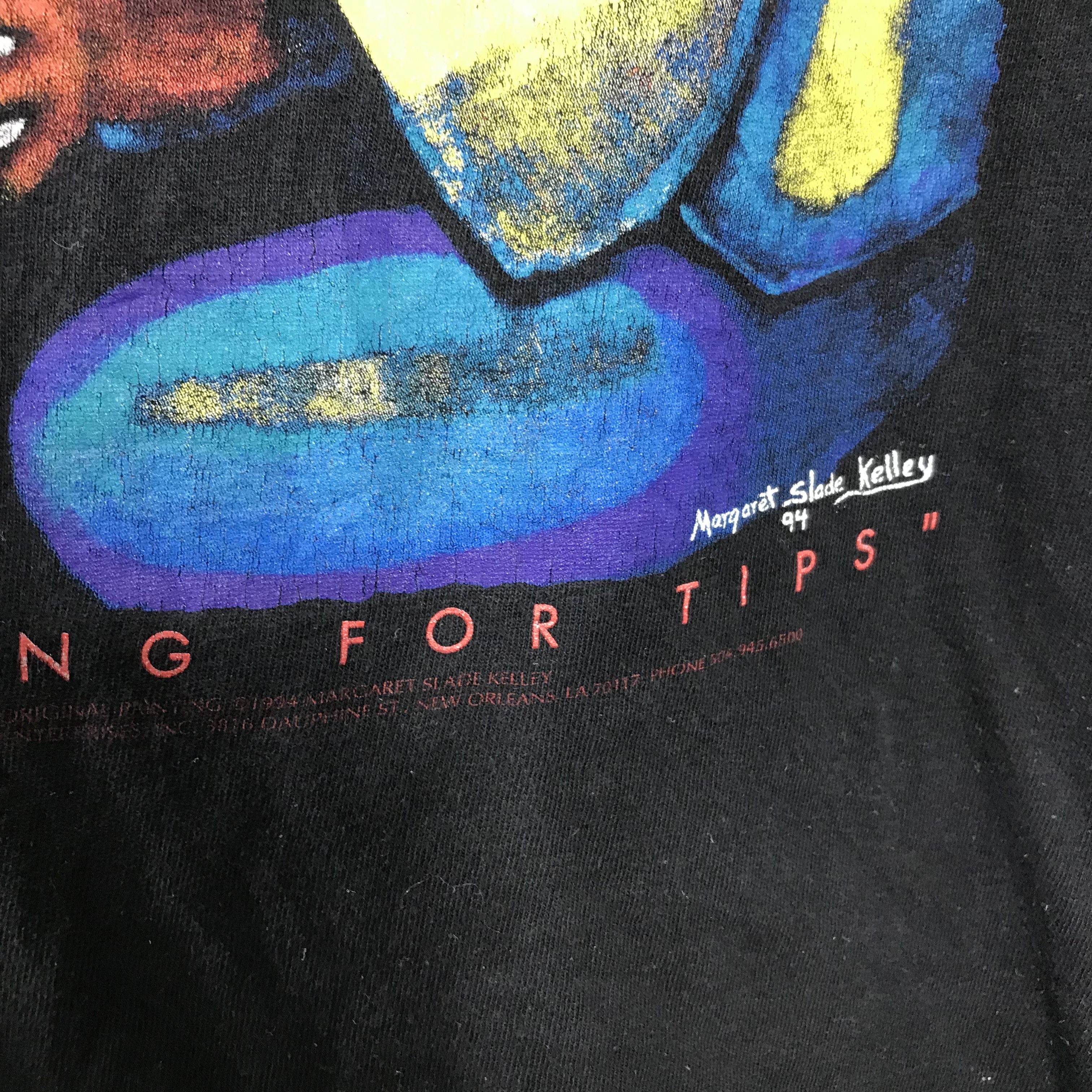 Jazz Cartier Vintage Rap Shirt New Orleans Jazz margarate slade 1994 Size US XL / EU 56 / 4 - 6 Thumbnail