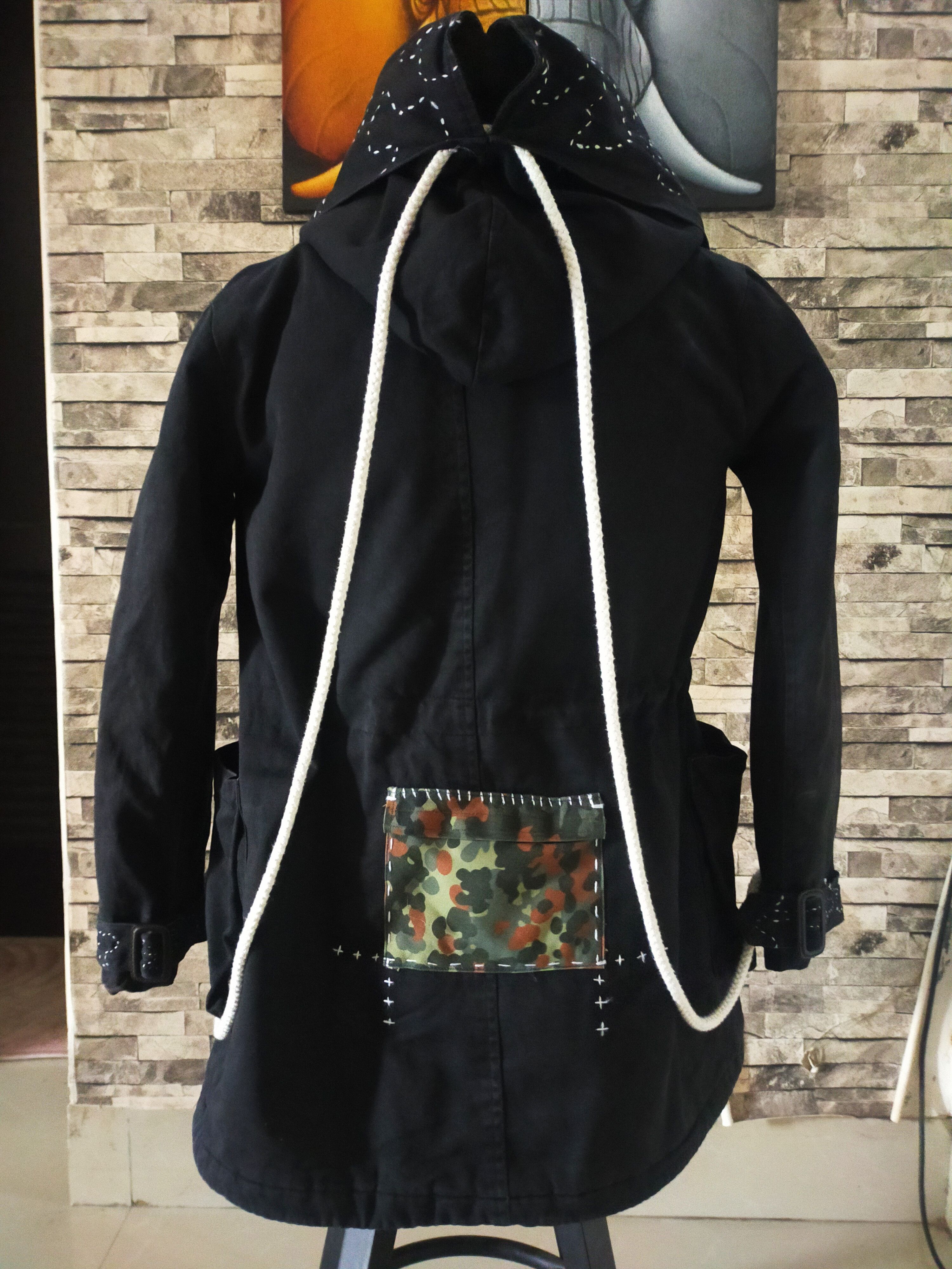 Custommade × Vintage Vintage reworked military jacket Size L / US 10 / IT 46 - 5 Thumbnail