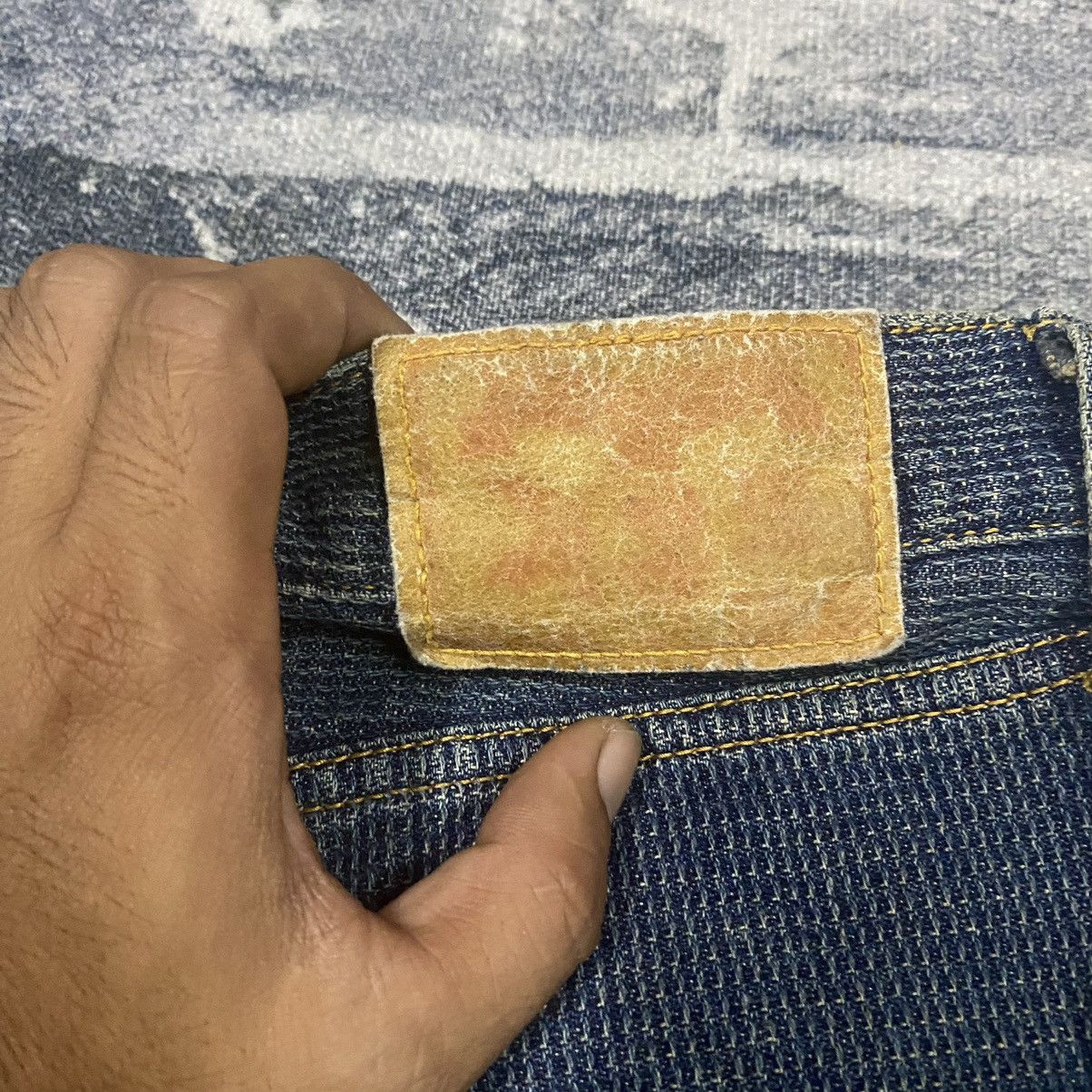 Japanese Brand × Jean × Vintage Vintage Liberto Boro Stich Denim Button Fly Denim Jeans Size US 32 / EU 48 - 12 Thumbnail