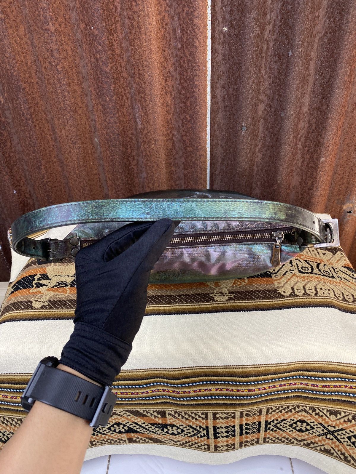 Jean Paul Gaultier Vintage Jean Paul Gaultier Cyber Mini Handbag AW1995 Size ONE SIZE - 6 Thumbnail