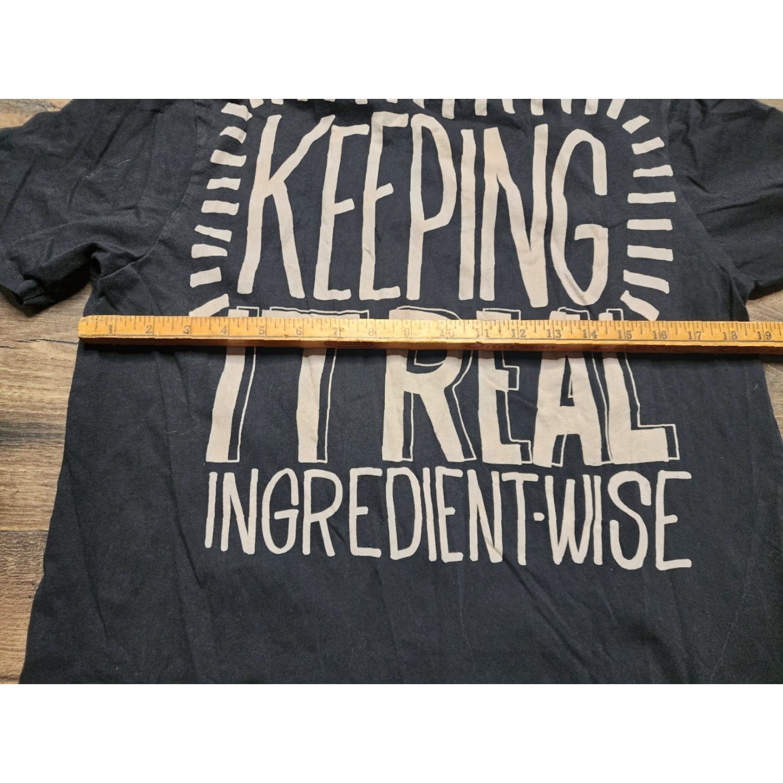 Doublet Chipotle Shirt Unisex Adult M Black Keeping It Real Employee Workwear Double Sided Size US M / EU 48-50 / 2 - 3 Thumbnail