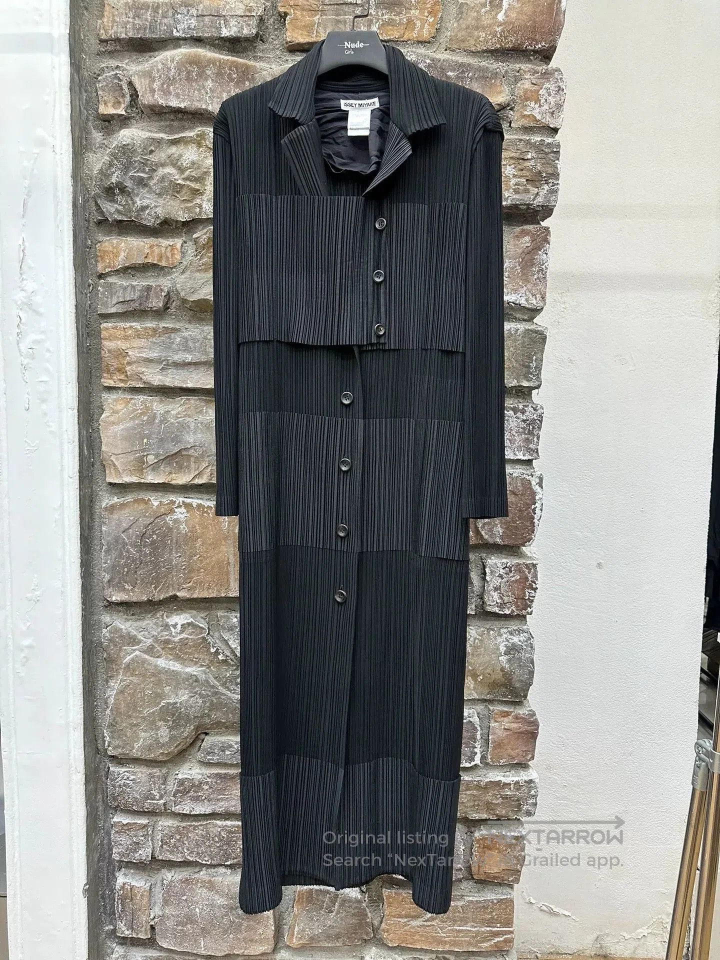 Issey Miyake Issey Miyake Pleated Panel Coat Size M. Size M / US 6-8 / IT 42-44 - 2 Thumbnail