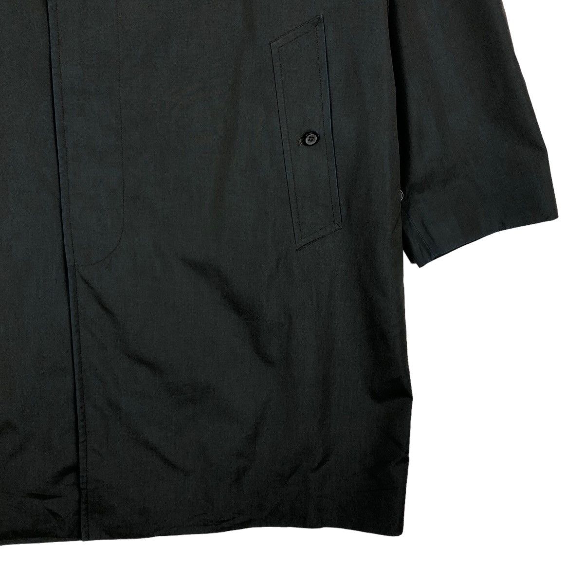 Burberry 🔥Vintage Long Jacket Burberrys Rich Black Size US M / EU 48-50 / 2 - 4 Thumbnail