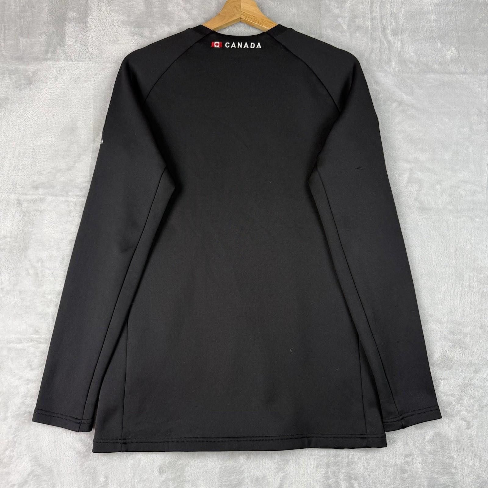 Descente Descente Canada Ski Cross Sweatshirt Black Men Size M Space Size US M / EU 48-50 / 2 - 3 Thumbnail