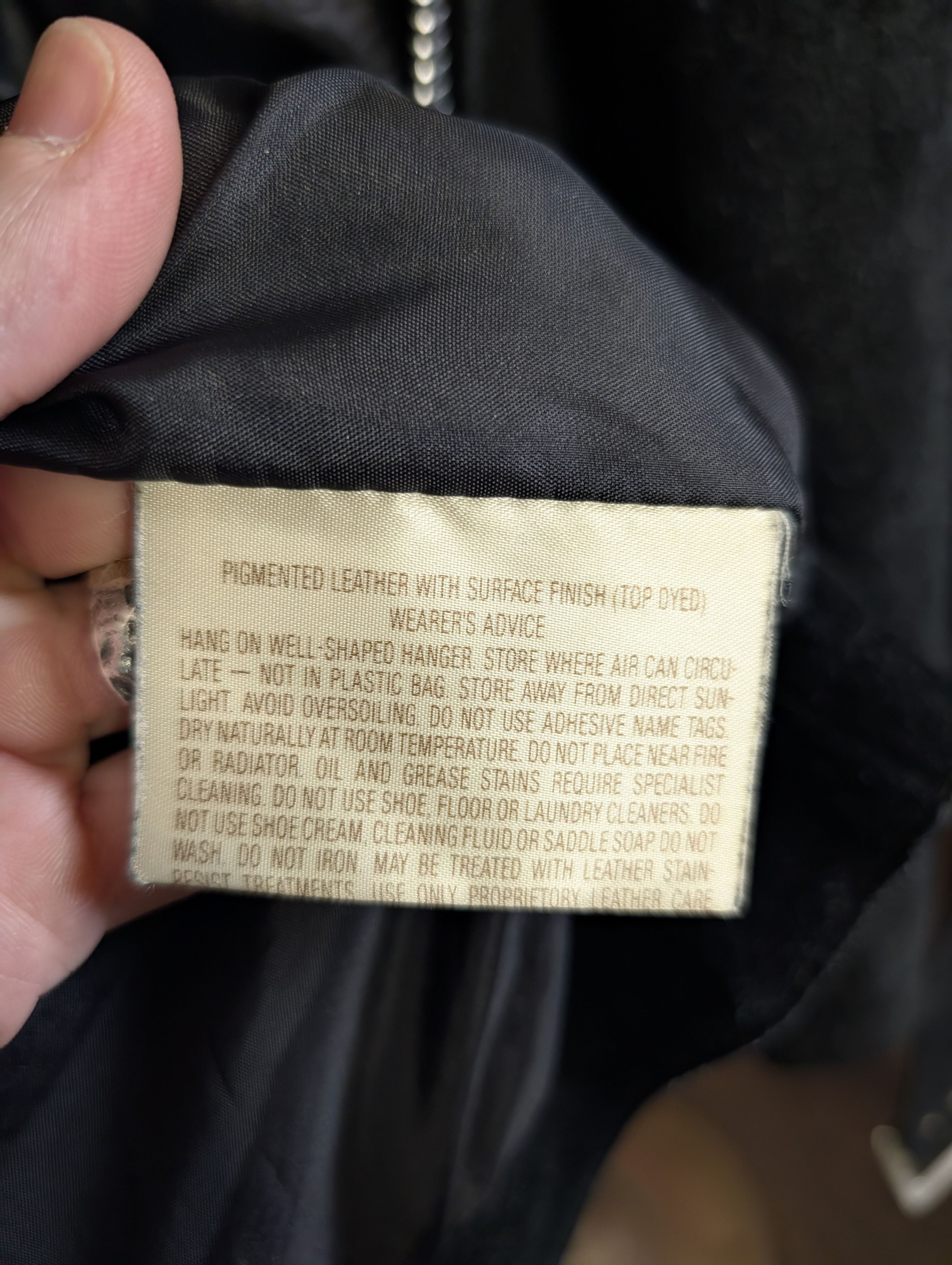 Ascot Chang ASCOT Vtg Australian top dyed leather nubuck biker jkt Size US S / EU 44-46 / 1 - 16 Thumbnail