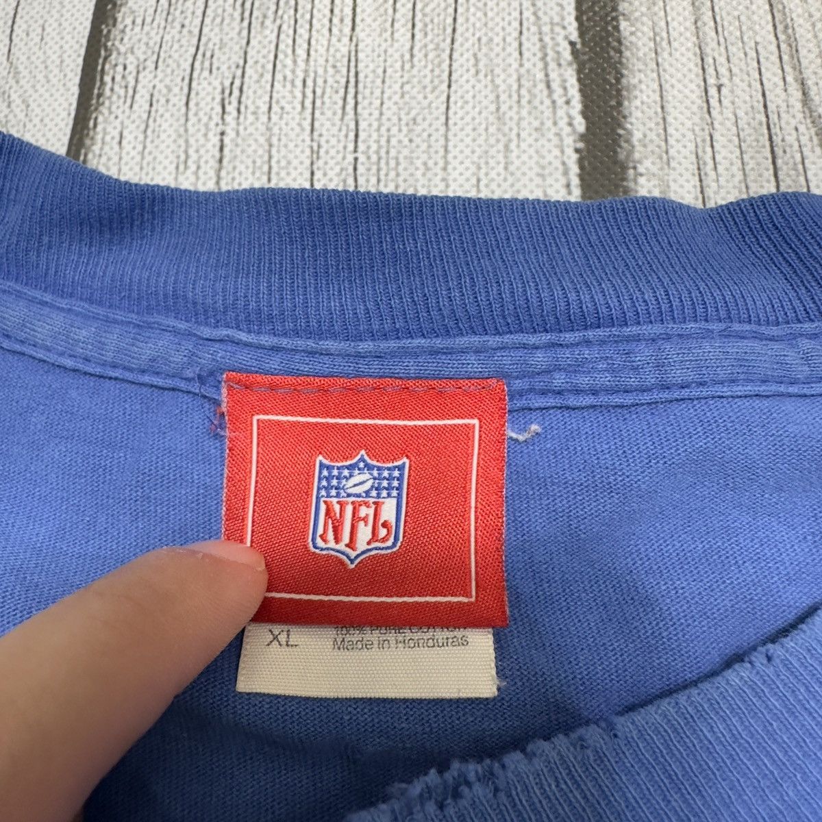NFL × Vintage Vintage New York Giants long sleeve tee Size US XL / EU 56 / 4 - 4 Thumbnail