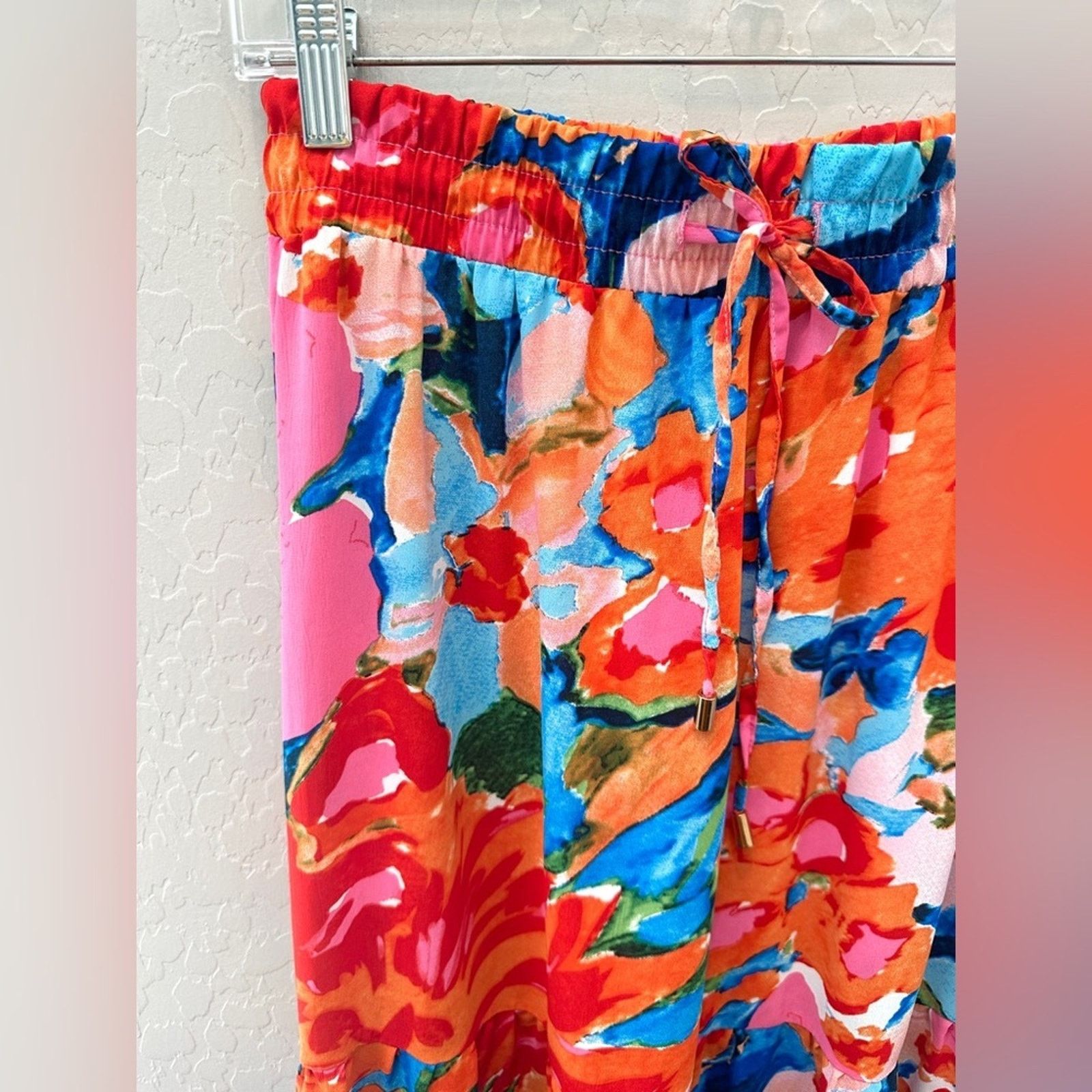 Other Q2 | Bright Colorful Abstract Floral Artsy Modern Maxi Skirt Size 30" / US 8 / IT 44 - 2 Thumbnail