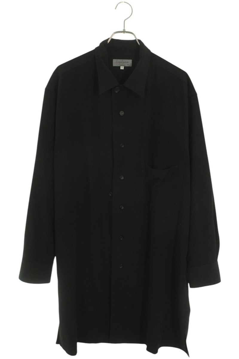 Yohji Yamamoto Yohji Yamamoto POUR HOMME 23SS Open-collar tuxedo shirt Size US M / EU 48-50 / 2 - 1 Thumbnail