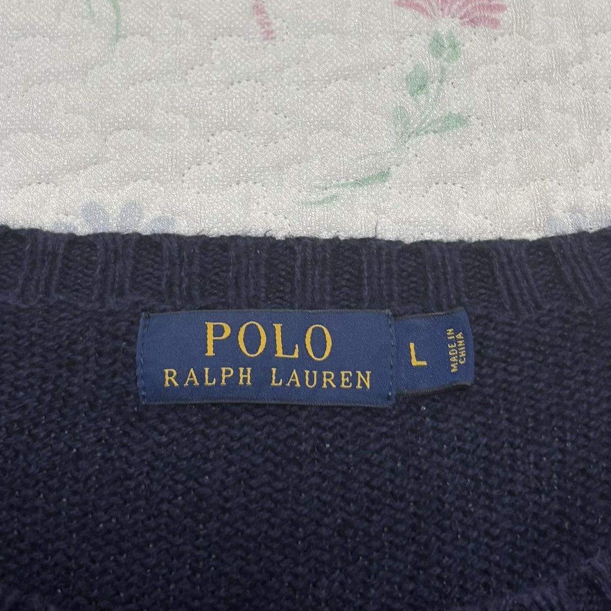 Polo Ralph Lauren Polo Ralph Lauren Bear Knit Sweater Size US L / EU 52-54 / 3 - 5 Thumbnail