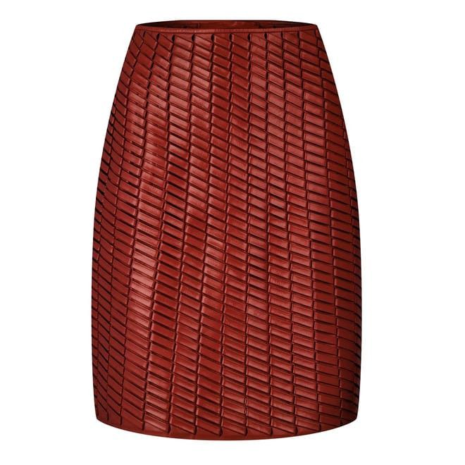 Bottega Veneta Bottega Veneta Bv Skirt in Orange Size 30" / US 8 / IT 44 - 1 Thumbnail
