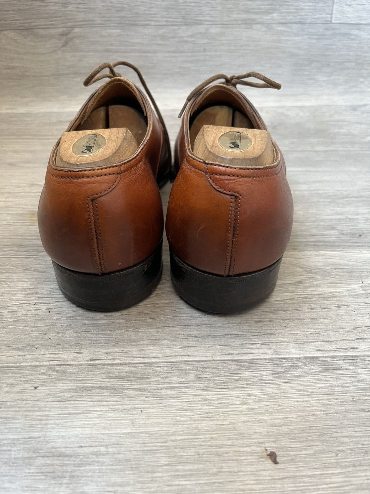 John Lobb John lobb cap-toe oxford brown leather shoes uk 7EE Size US 8 / EU 41 - 6 Thumbnail