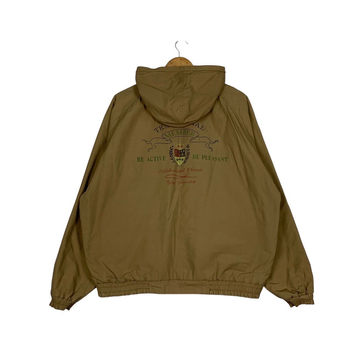 Japanese Brand GUY Division by Hiraoka Reversible Hoodie Jacket #1082-C49 Size US L / EU 52-54 / 3 - 1 Thumbnail
