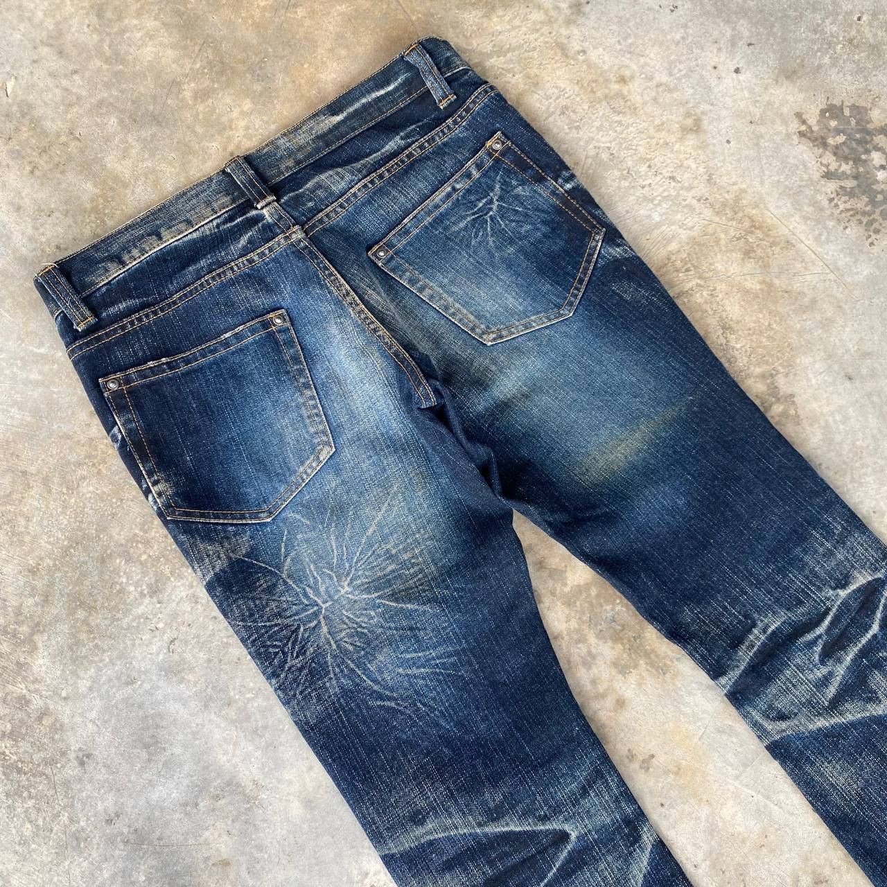 Japanese Brand FLARED JAPAN MODERN LOVERS RUSTY STARBURST GHOSTCLAW MARK Size US 28 / EU 44 - 13 Thumbnail