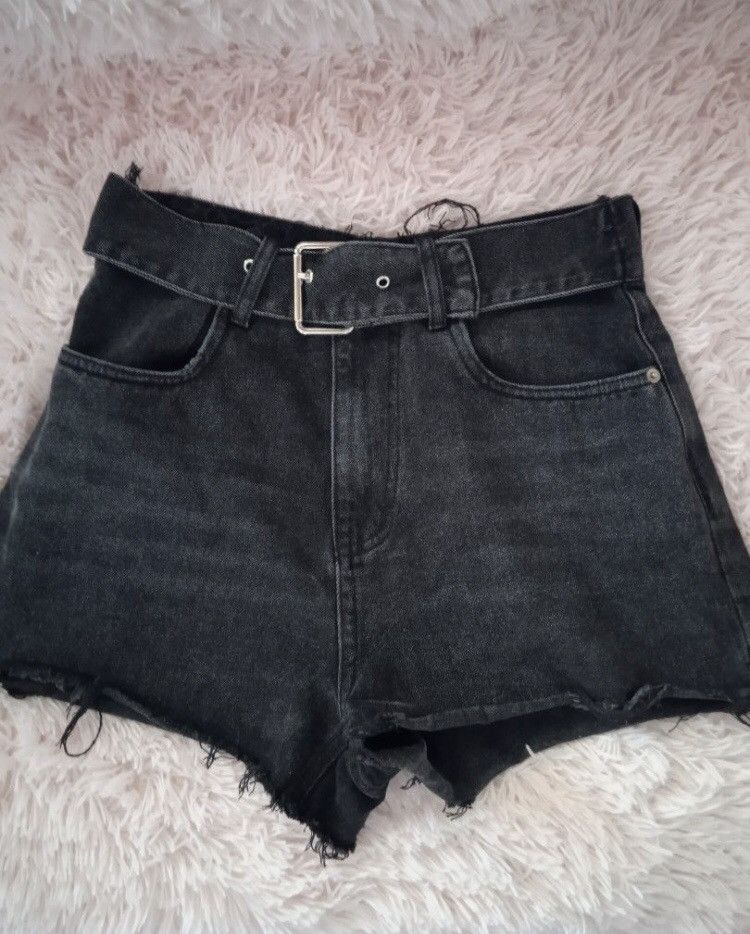 Alexander Wang ALEXANDERWANG BELT DENIM SHORT Size 27" / US 4 / IT 40 - 3 Thumbnail