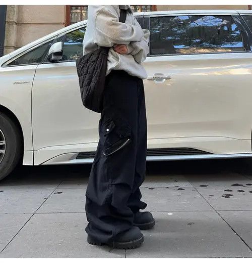 VIBE Urban Style Baggy Cargo Pants Size US 32 / EU 48 - 7 Thumbnail