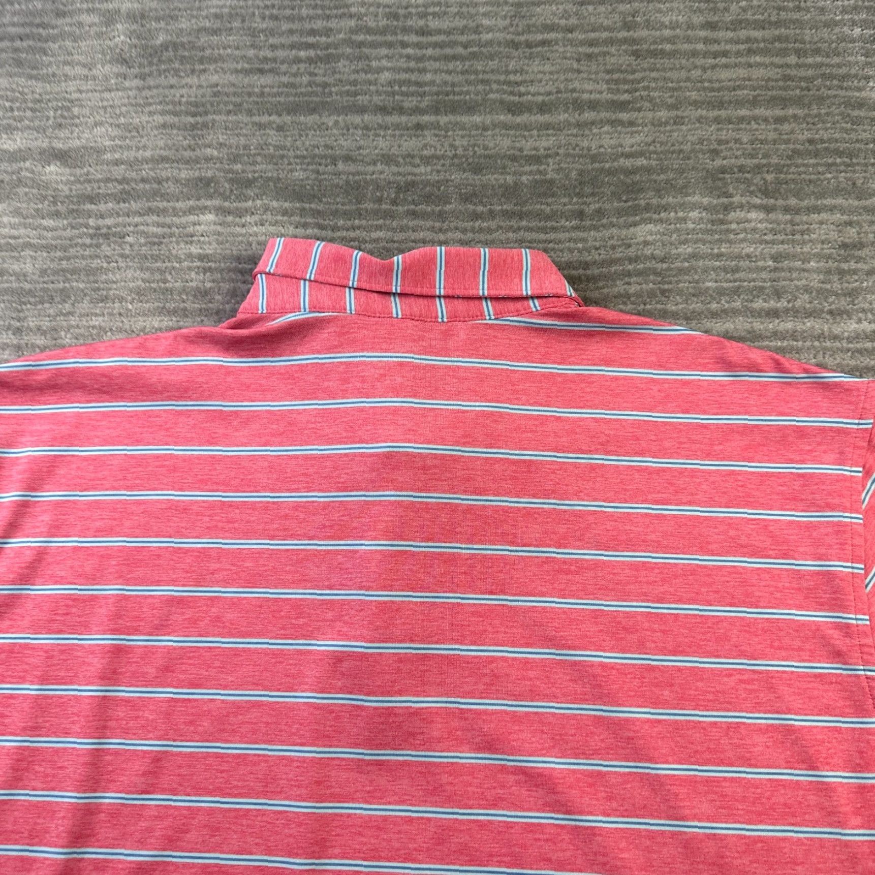 Peter Millar Peter Millar Polo Shirt Mens XL Pink Blue Golf Summer Comfort Size US XL / EU 56 / 4 - 4 Thumbnail