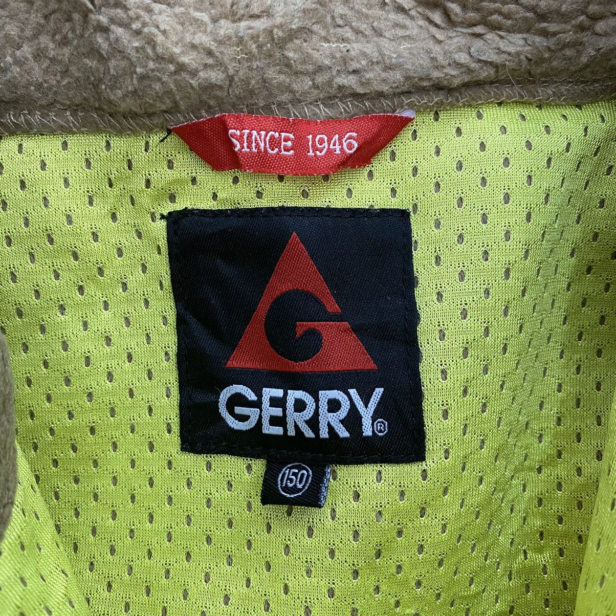 Other GERRY Outdoors Deep Pile Sherpa Brown Bomber Jacket Size US L / EU 52-54 / 3 - 5 Thumbnail