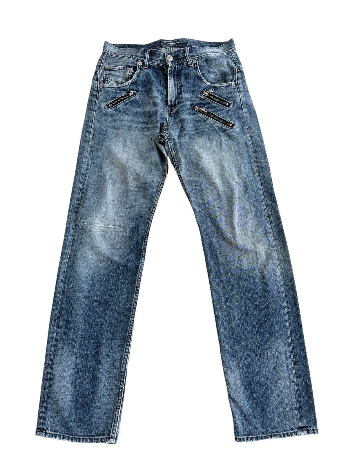 HyperDenim Japanese Brand Real Jeans Villand multiple Zipper Size US 30 / EU 46 - 6 Thumbnail