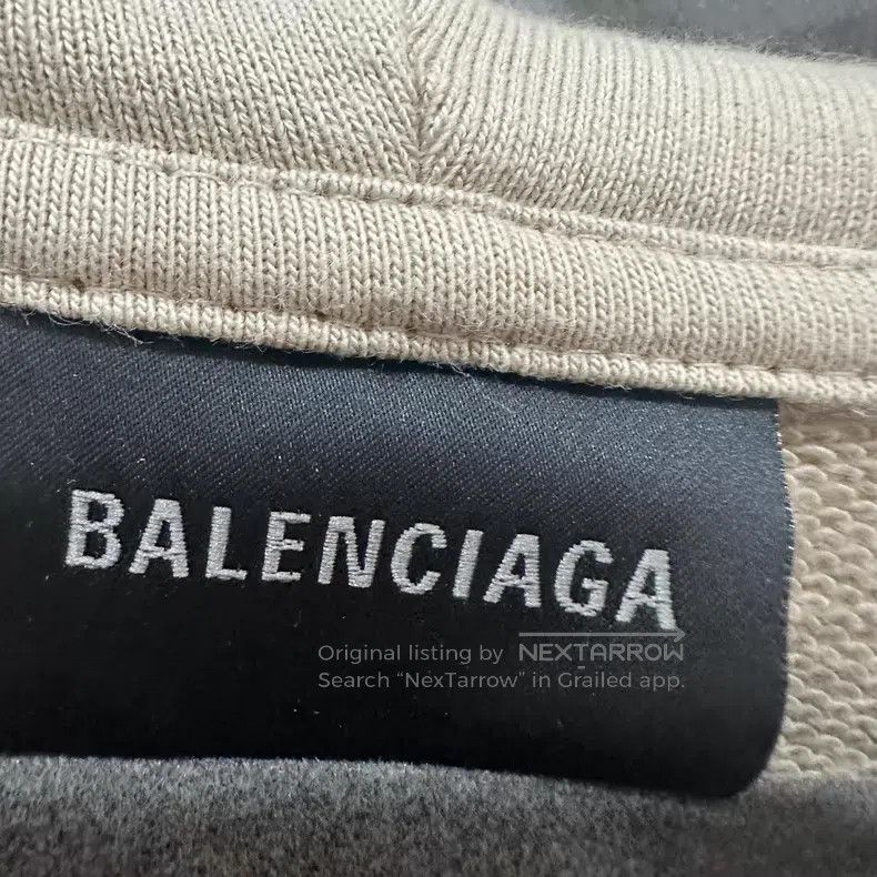 Balenciaga Balenciaga Double B Embroidered Hooded Sweatshirt Size US XS / EU 42 / 0 - 5 Thumbnail