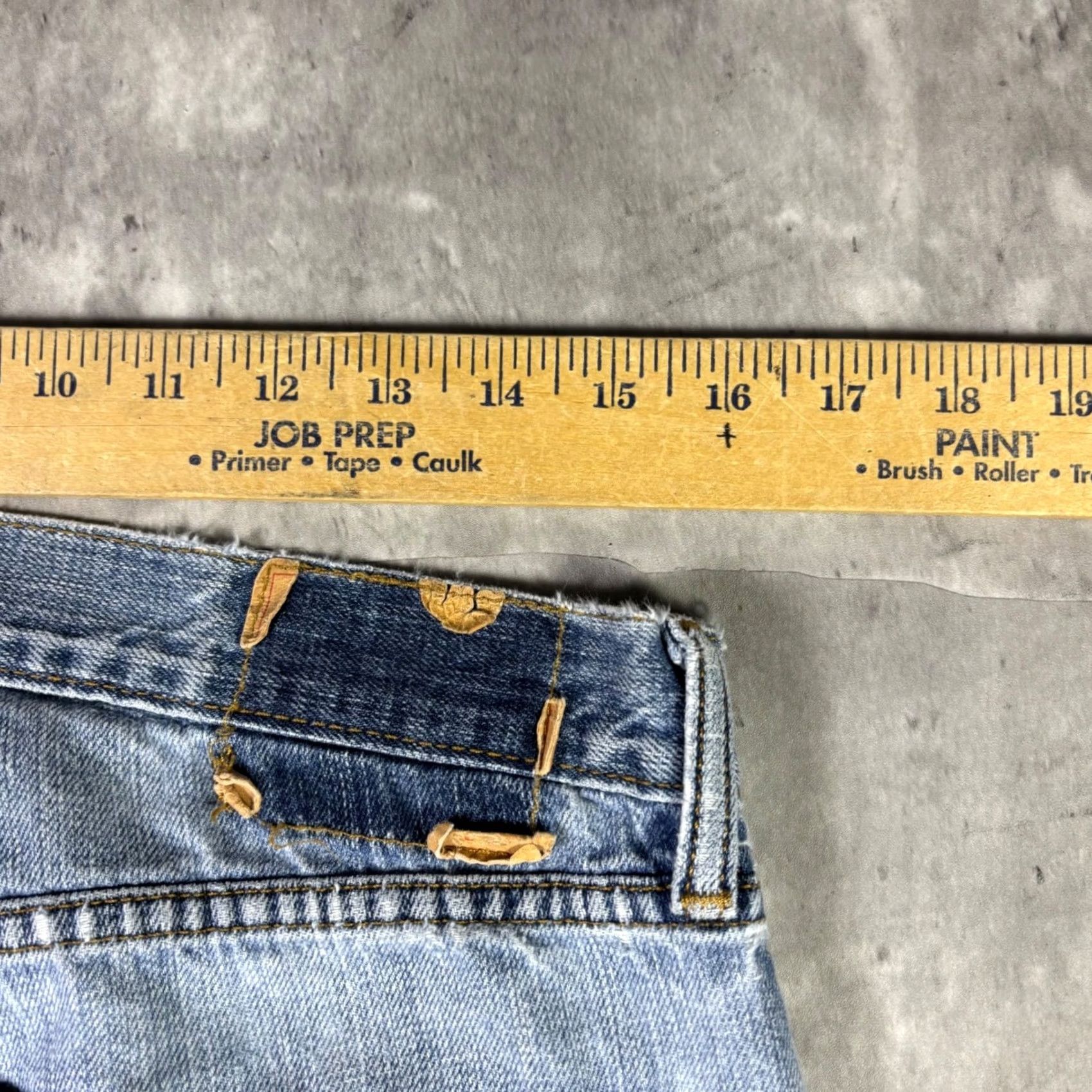 Levi's Levis 559 Relaxed Straight Jeans Mens 32x29 Light Blue Denim Pants Vtg Blue Jeans 5-Pocket Mens Size US 32 / EU 48 - 3 Thumbnail