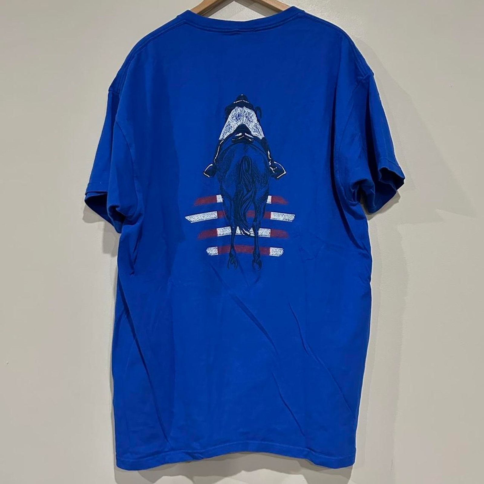 Fruit Of The Loom Vintage Devon Polo Two Sided Tee Shirt Size US XXL / EU 58 / 5 - 2 Thumbnail