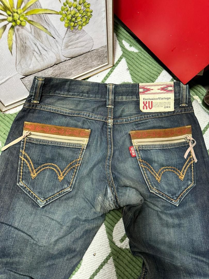 Edwin EDWIN Vintage Eclusive Flare Disyressed Jeans Size US 34 / EU 50 - 4 Thumbnail