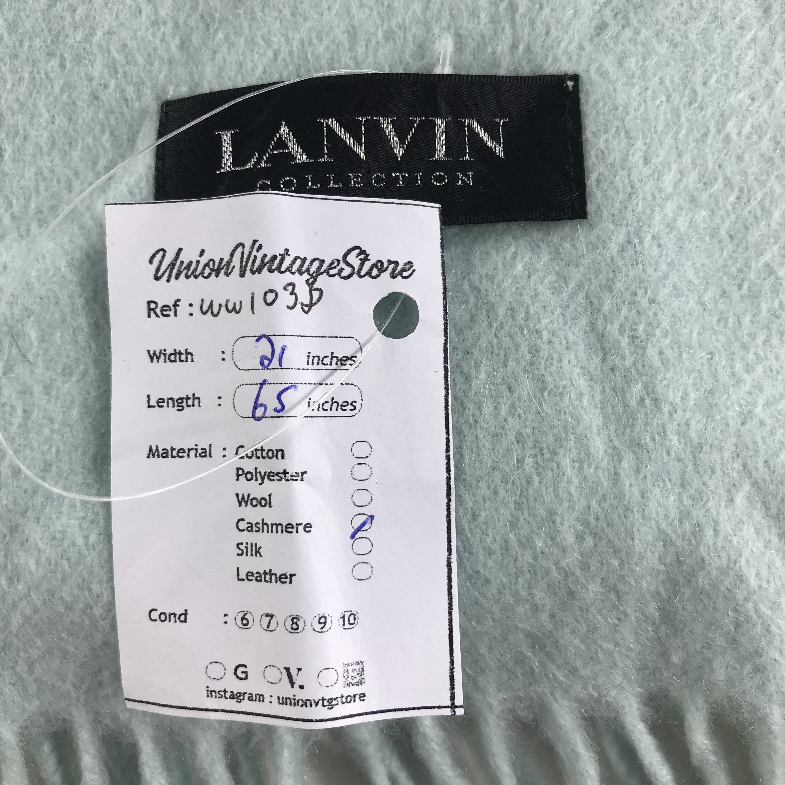 Lanvin Lanvin Scarf / Muffler / Neckwear - WW1038 Size ONE SIZE - 4 Thumbnail