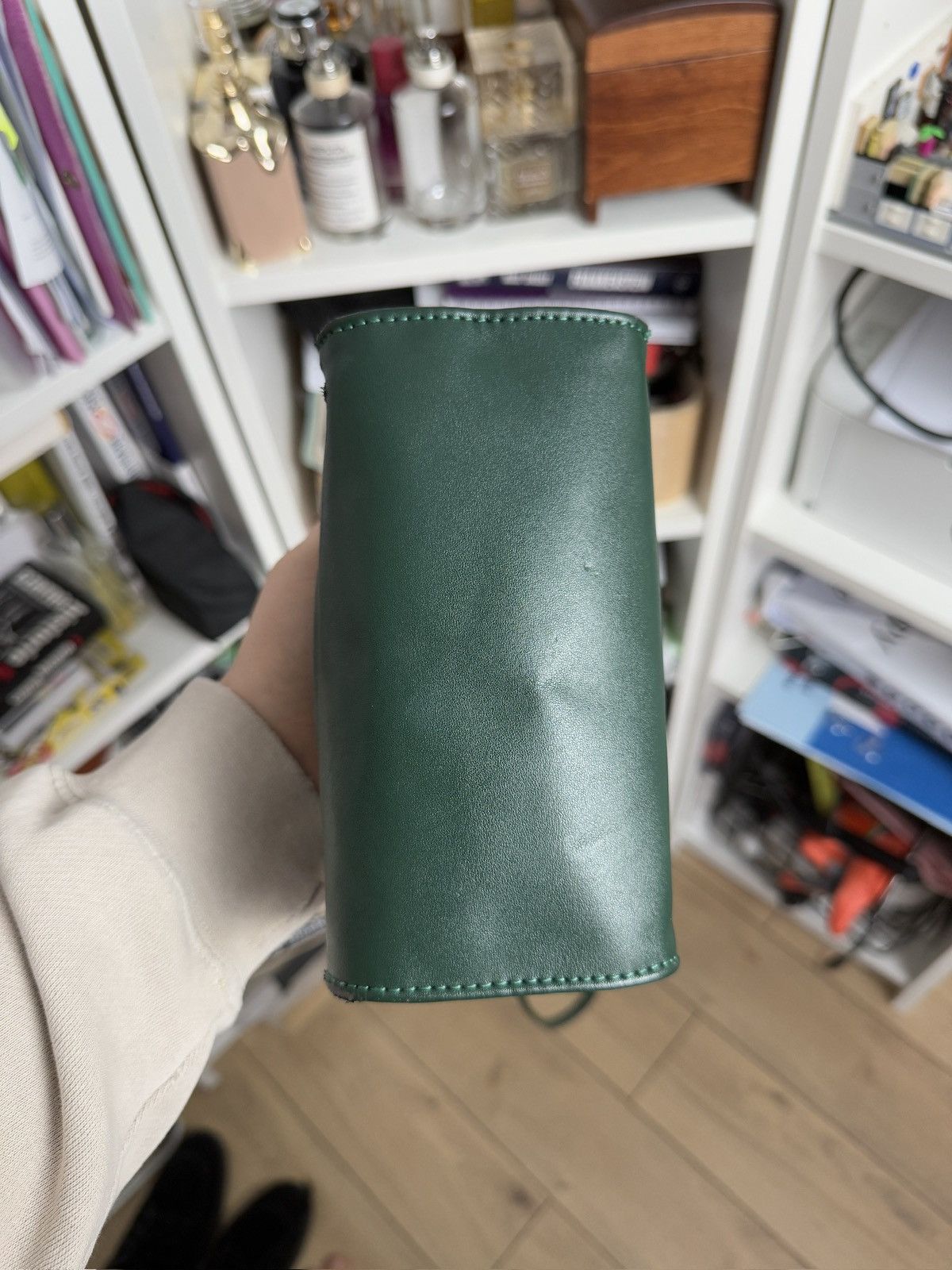 Designer × Telfar Telfar mini shoulderbag designer streetwear dark green trend Size ONE SIZE - 8 Thumbnail