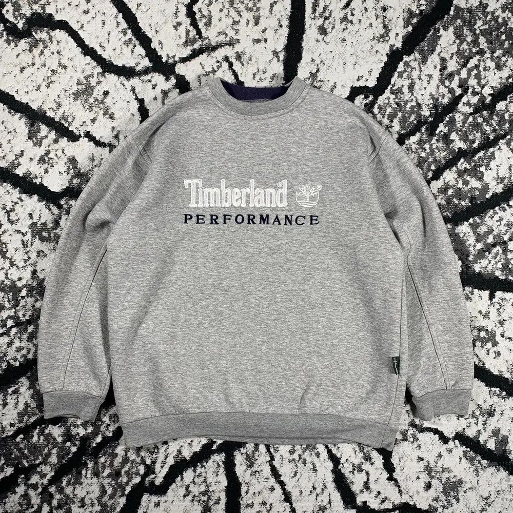 Timberland Vintage 90’s Timberland Embroidered Big Logo Sweatshirt Size US M / EU 48-50 / 2 - 1 Thumbnail