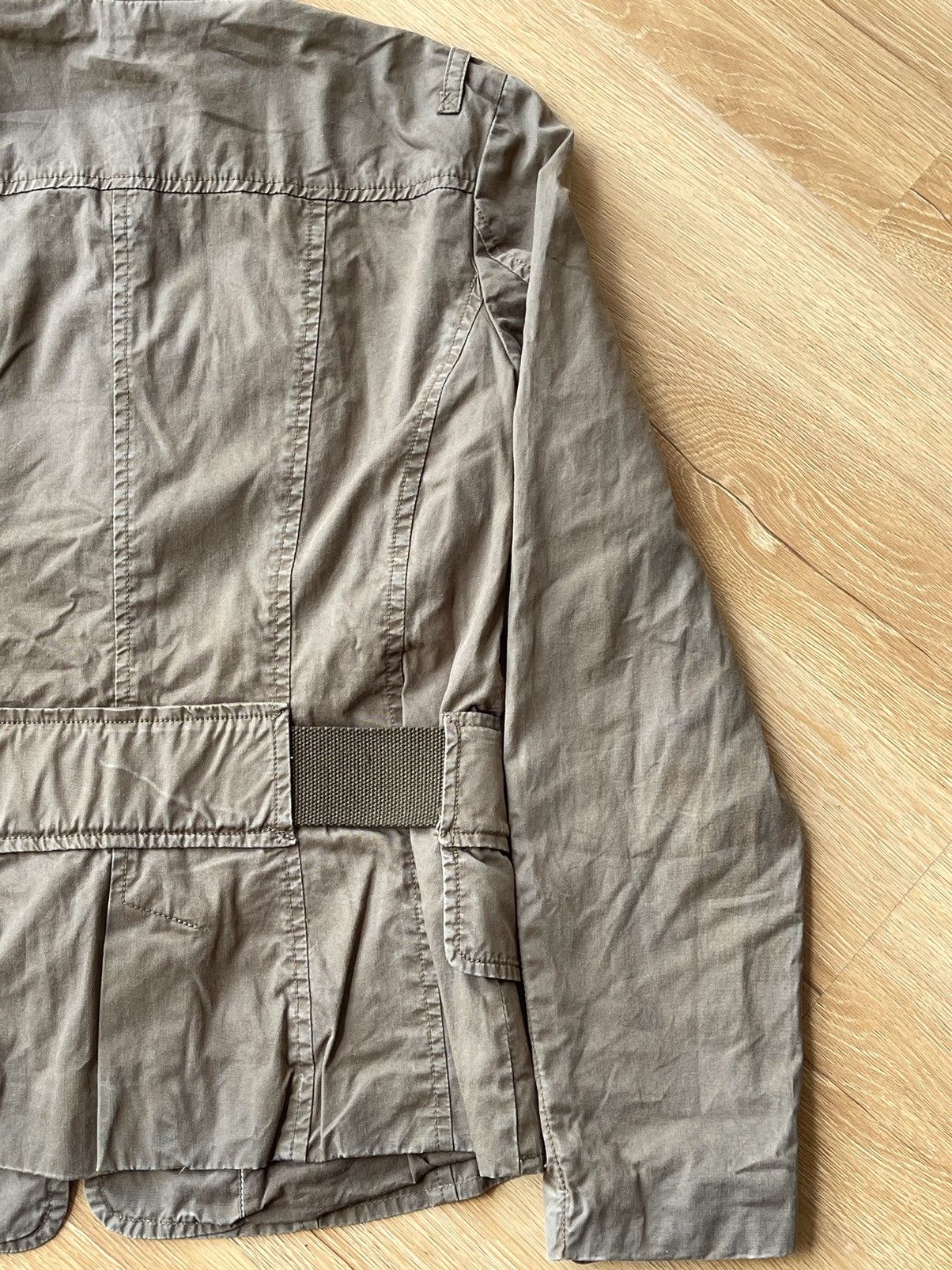 Le Grande Bleu (L.G.B.) Archive Military Napoleon Button Belt Jacket Y2K Balmain Typ Size US XS / EU 42 / 0 - 13 Thumbnail