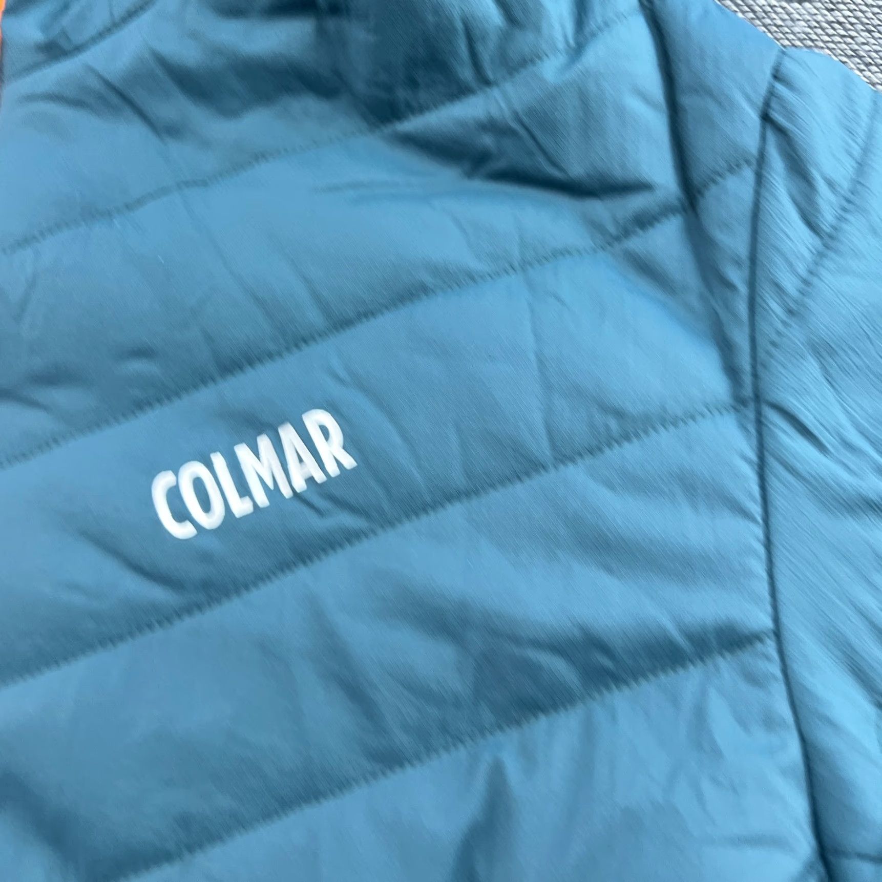 Colmar COLMAR Mens Puffer Jacket Hooded Down Size 50 Blue Full Zip Regular Size US M / EU 48-50 / 2 - 2 Thumbnail