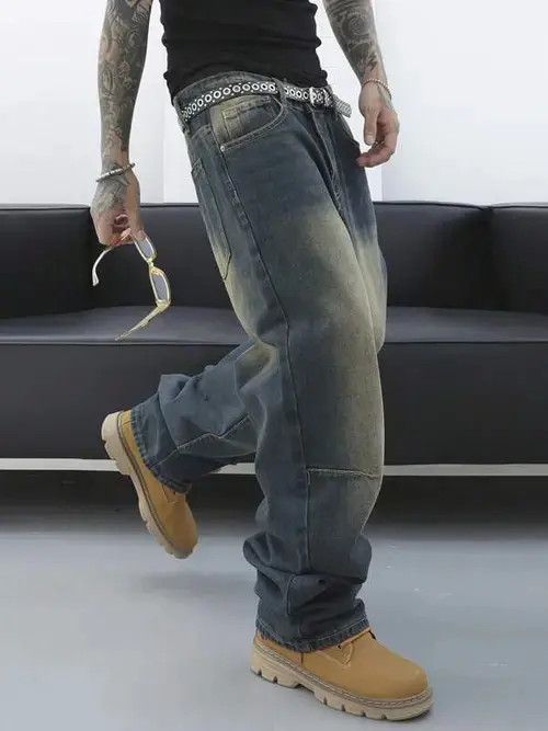 Jean Kuroda x Ayumi Faded Skate Baggy Denim Jeans Loose fit Size US 32 / EU 48 - 3 Thumbnail