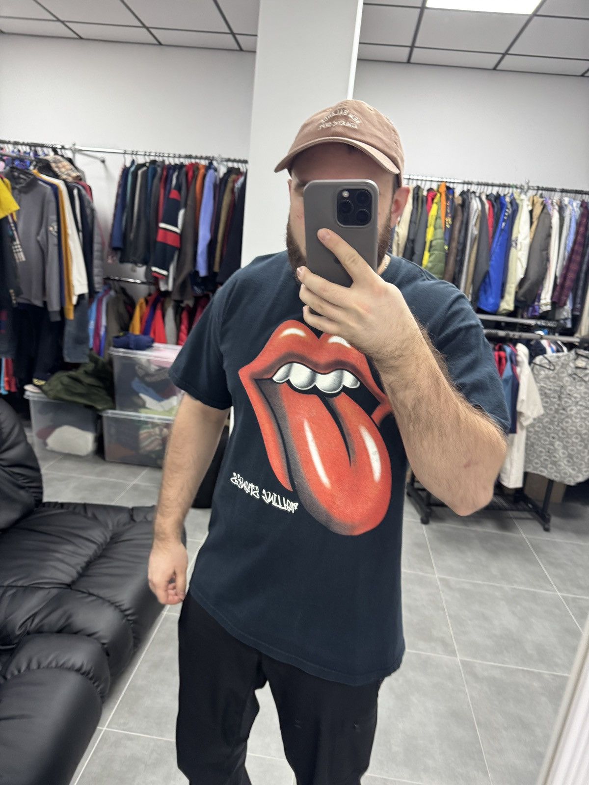 Band Tees × The Rolling Stones × Vintage Vintage Rolling Stones T-Shirt Size XL Size US XL / EU 56 / 4 - 2 Thumbnail