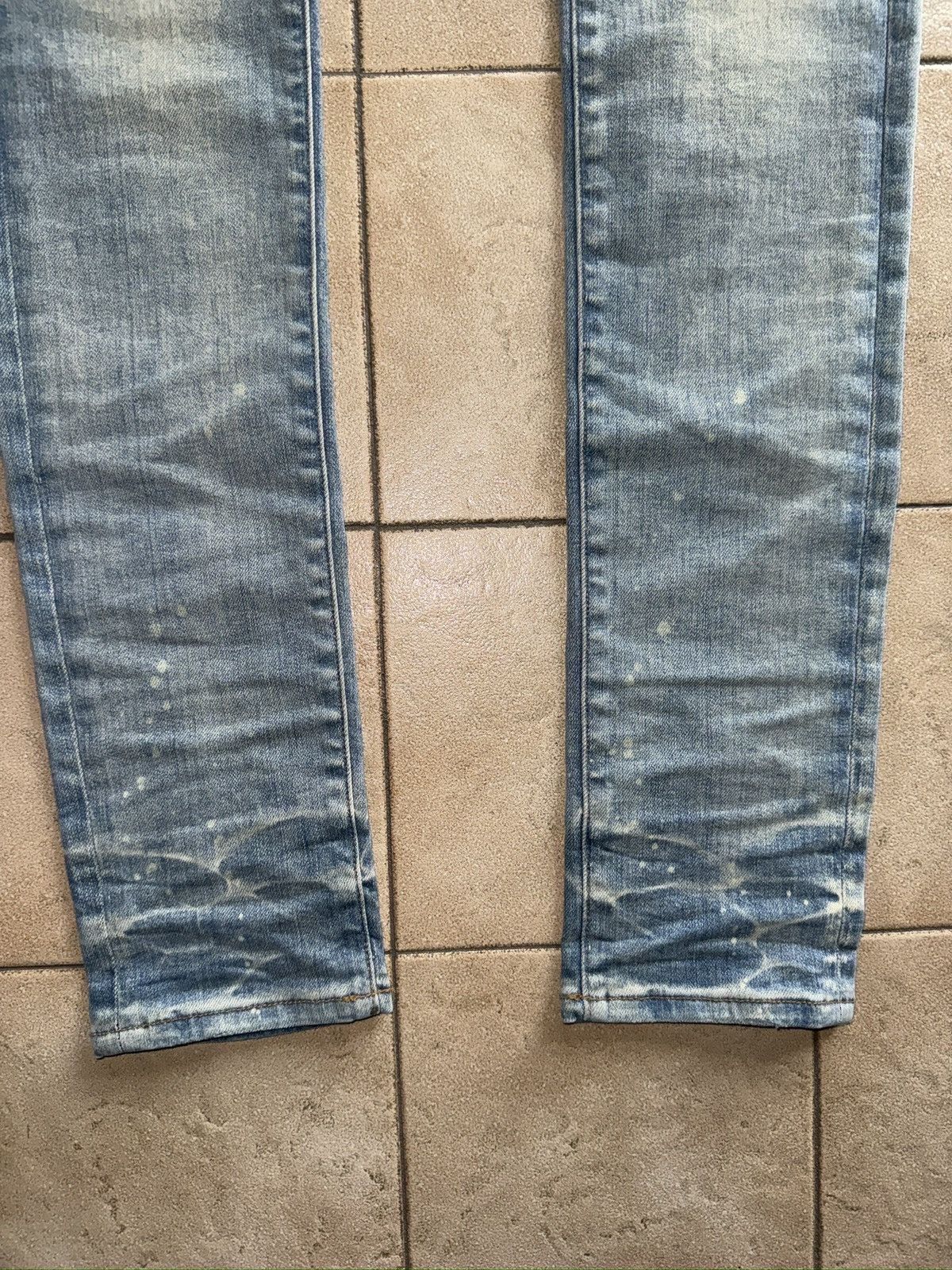 Amiri AMIRI Blue PJ Thrasher Jeans Size US 30 / EU 46 - 8 Thumbnail