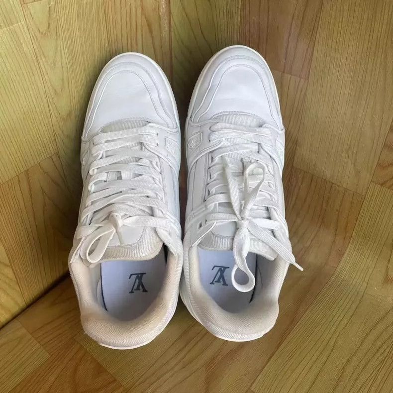 Louis Vuitton louis vuitton trainer sneaker low-top white-2507 Size US 8 / EU 41 - 7 Thumbnail