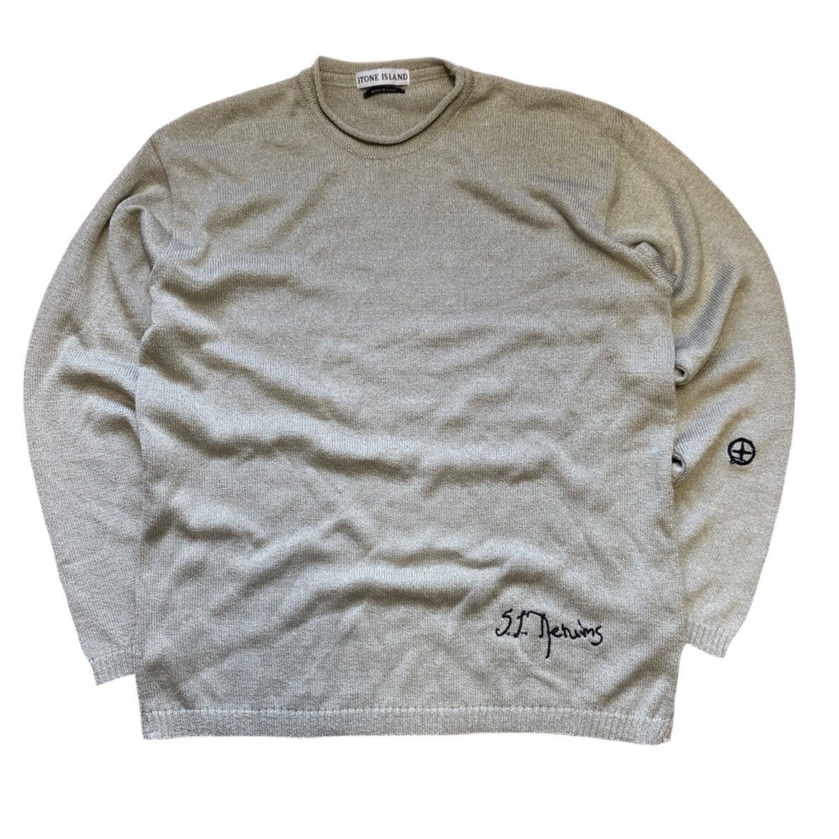 Stone Island × Vintage Stone Island vintage sweater Size US L / EU 52-54 / 3 - 2 Thumbnail