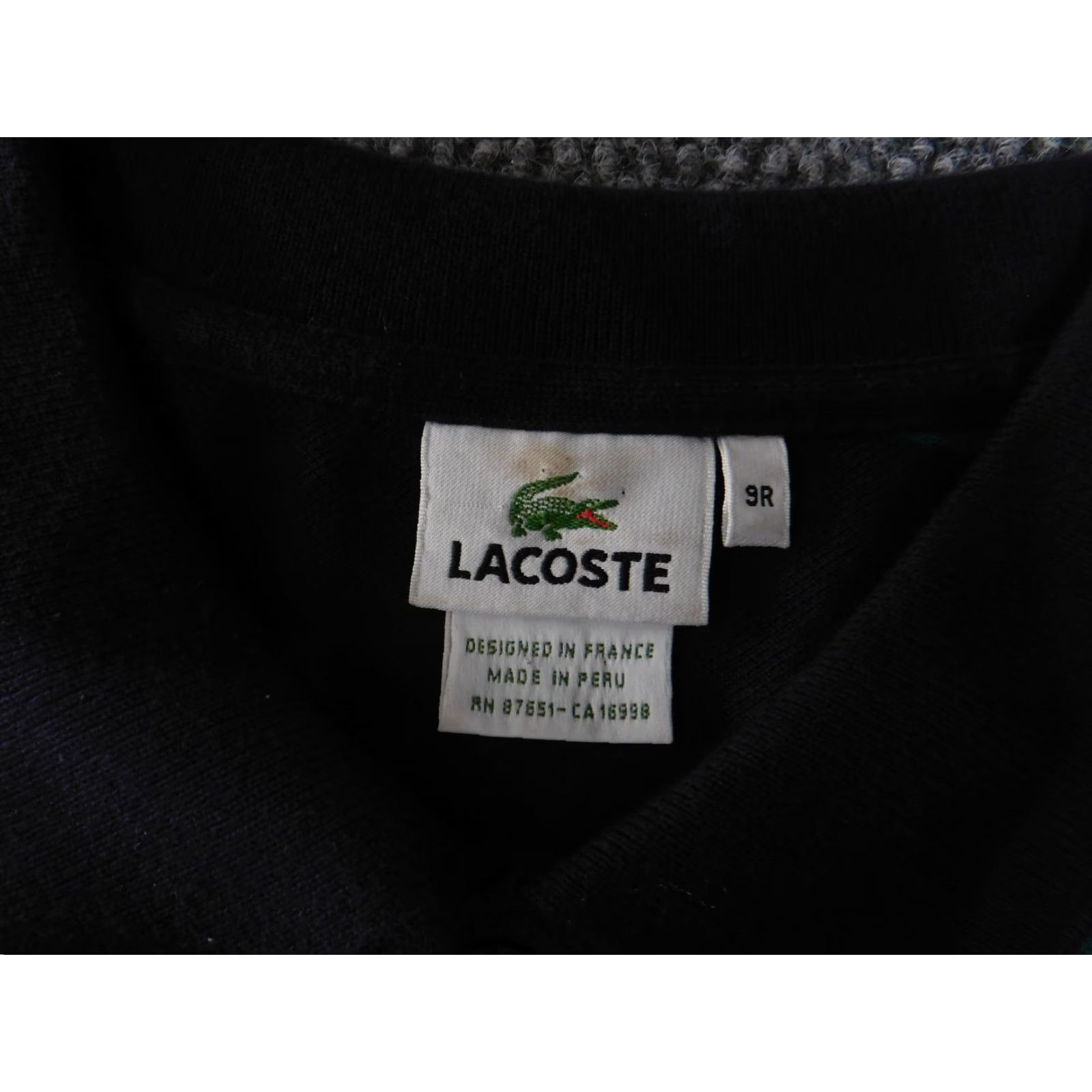 Lacoste Lacoste Polo Shirt Mens XL Striped Classic Croc Preppy Golf Tennis Casual Size US XL / EU 56 / 4 - 5 Thumbnail